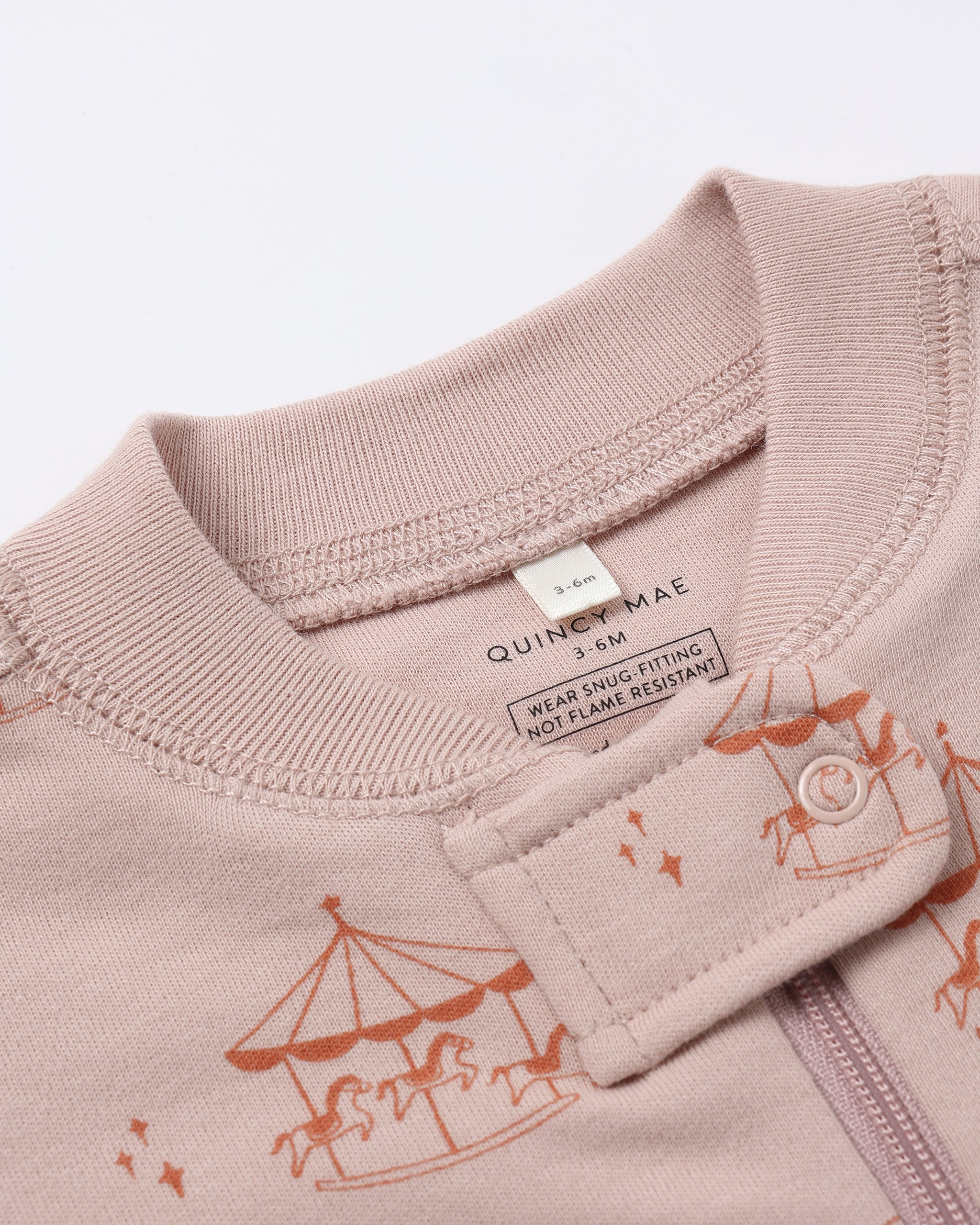 Zip Longsleeve Sleeper || Carousel