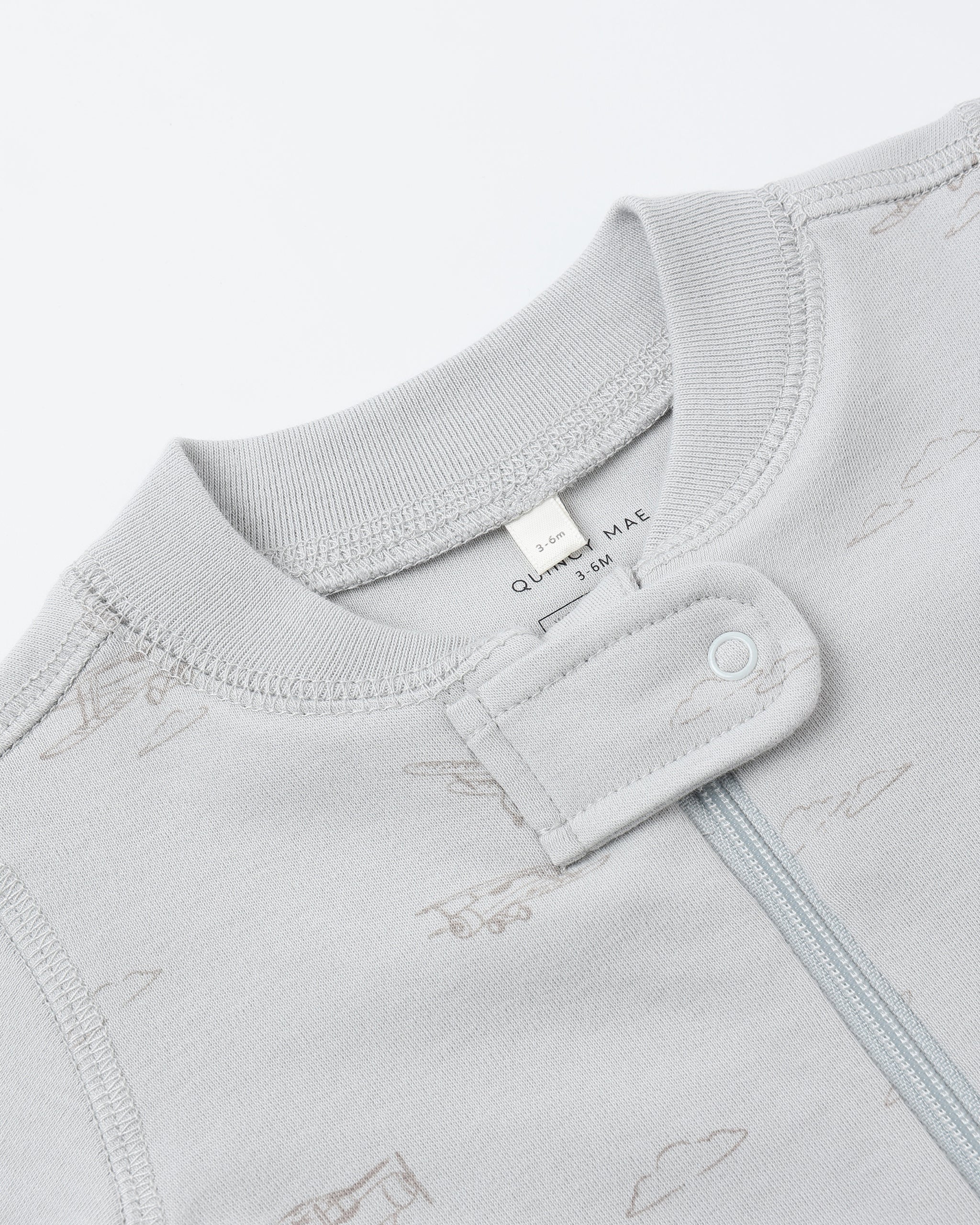 Zip Longsleeve Sleeper || Airplane