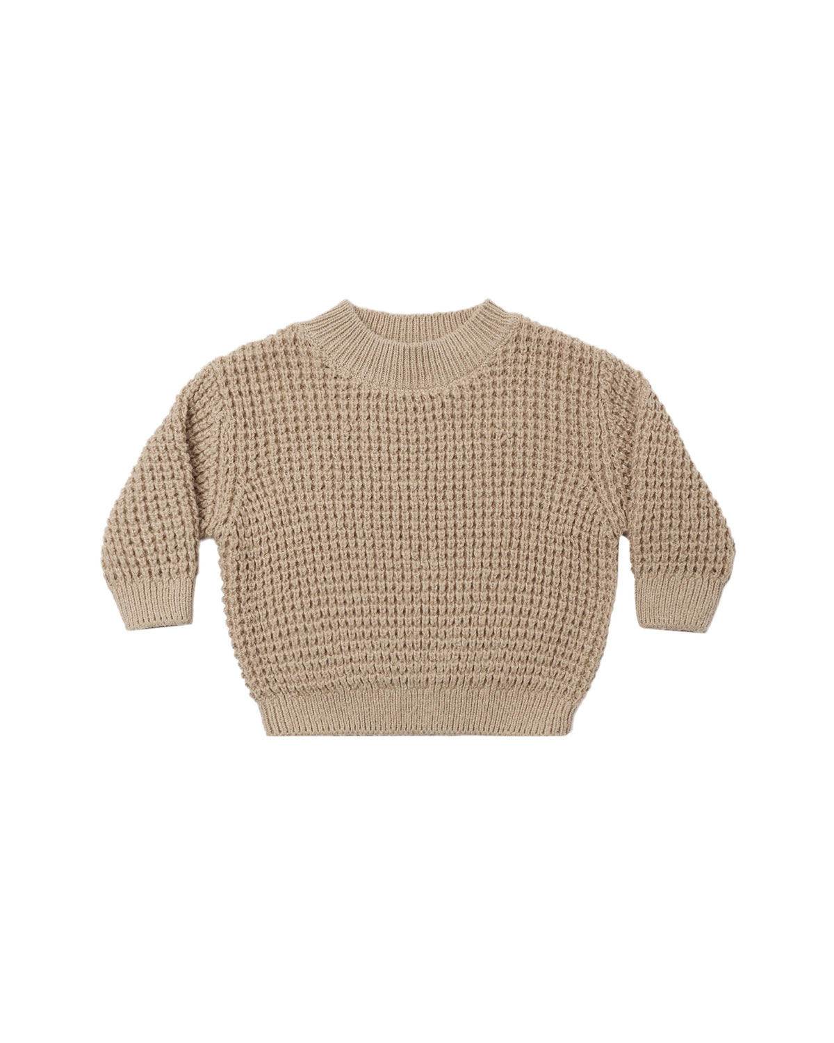 Chunky Knit Sweater Heathered - Latte