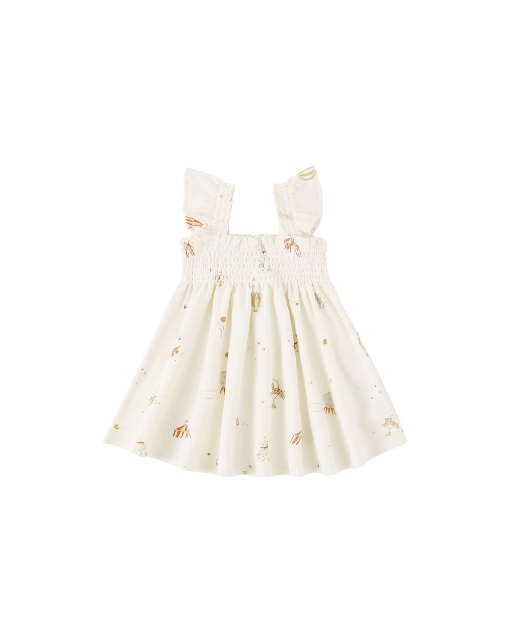 Smocked Jersey Dress || Carnival