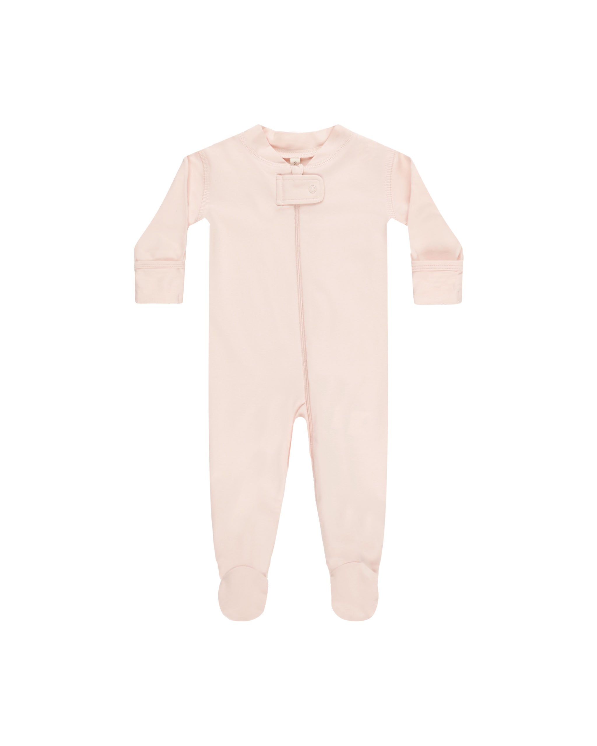 Zip Longsleeve Sleeper Footie || Petal