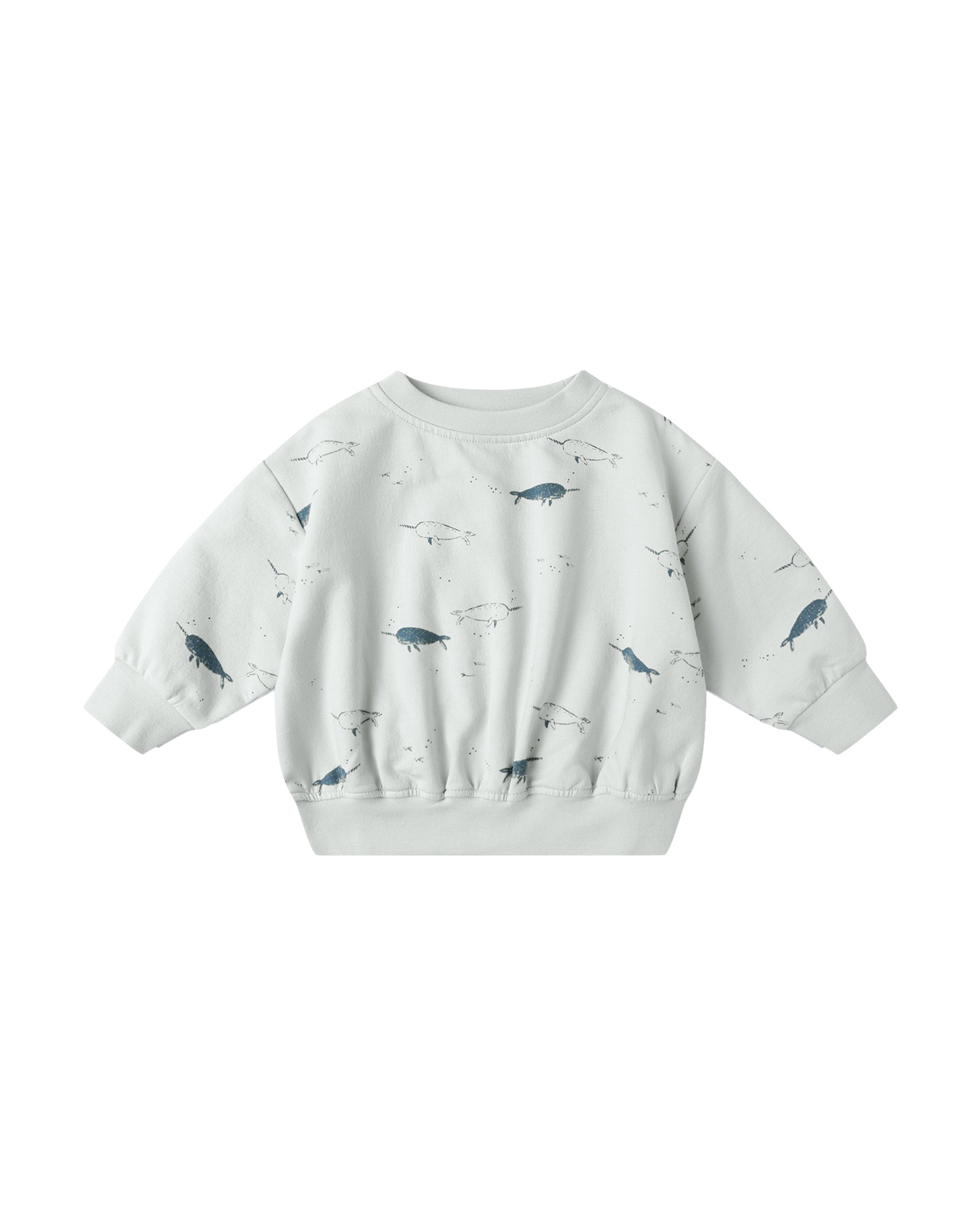 Relaxed Fleece Sweatshirt and Sweatpants || Narwhals