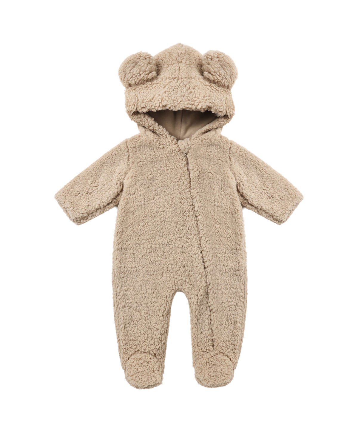Bear Jumpsuit - Latte