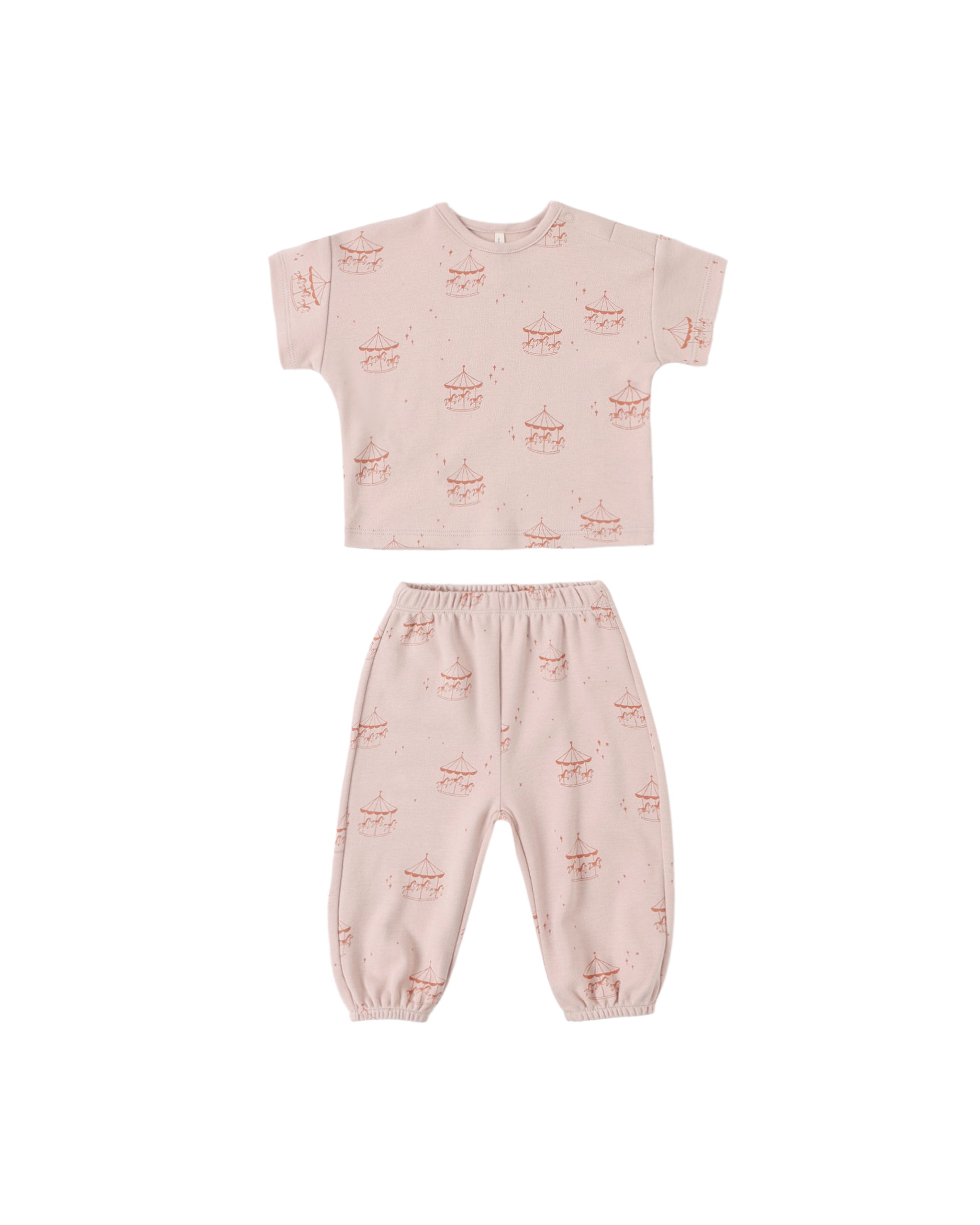 Jersey Tee + Pant Set || Carousel
