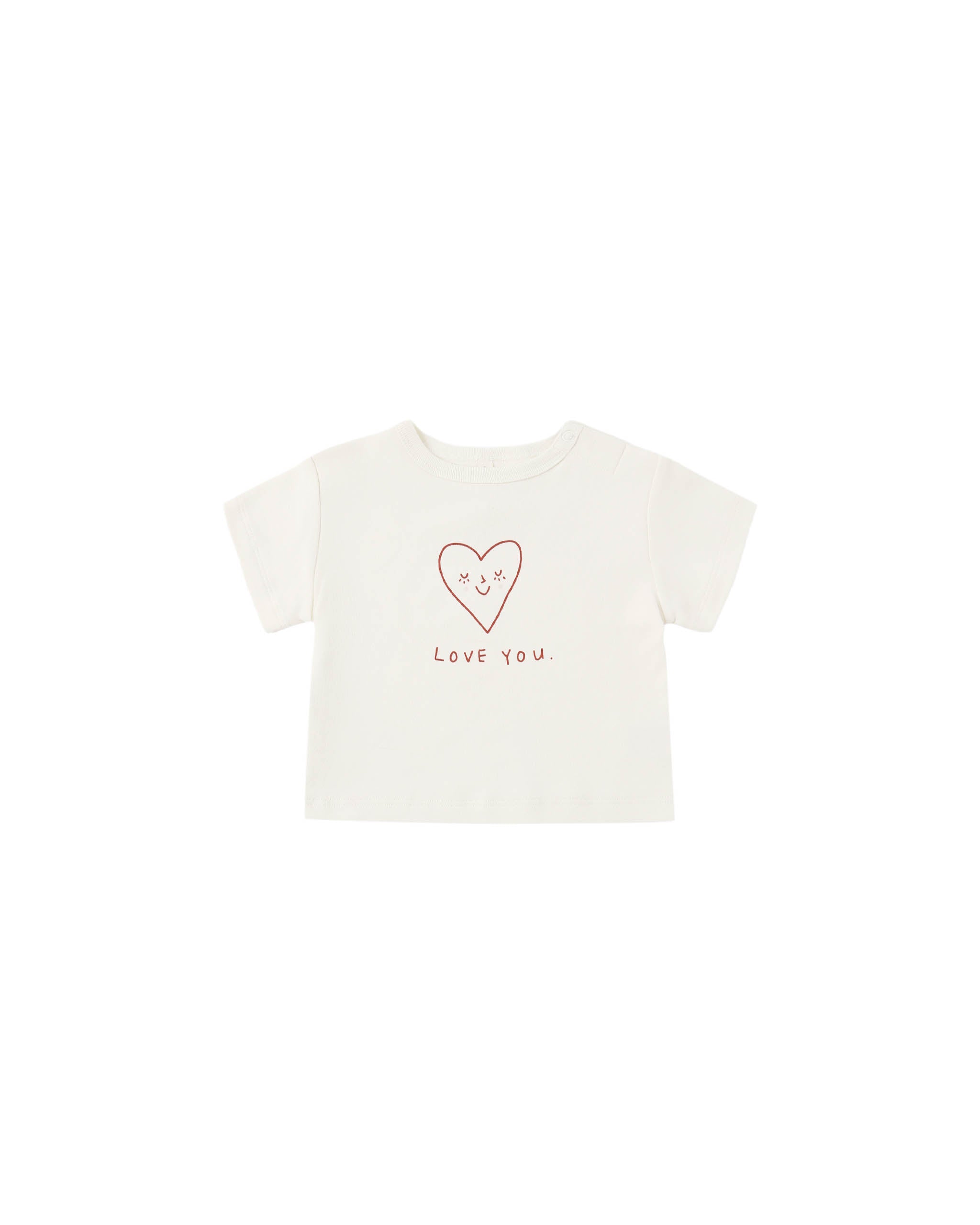 Boxy Tee || Love