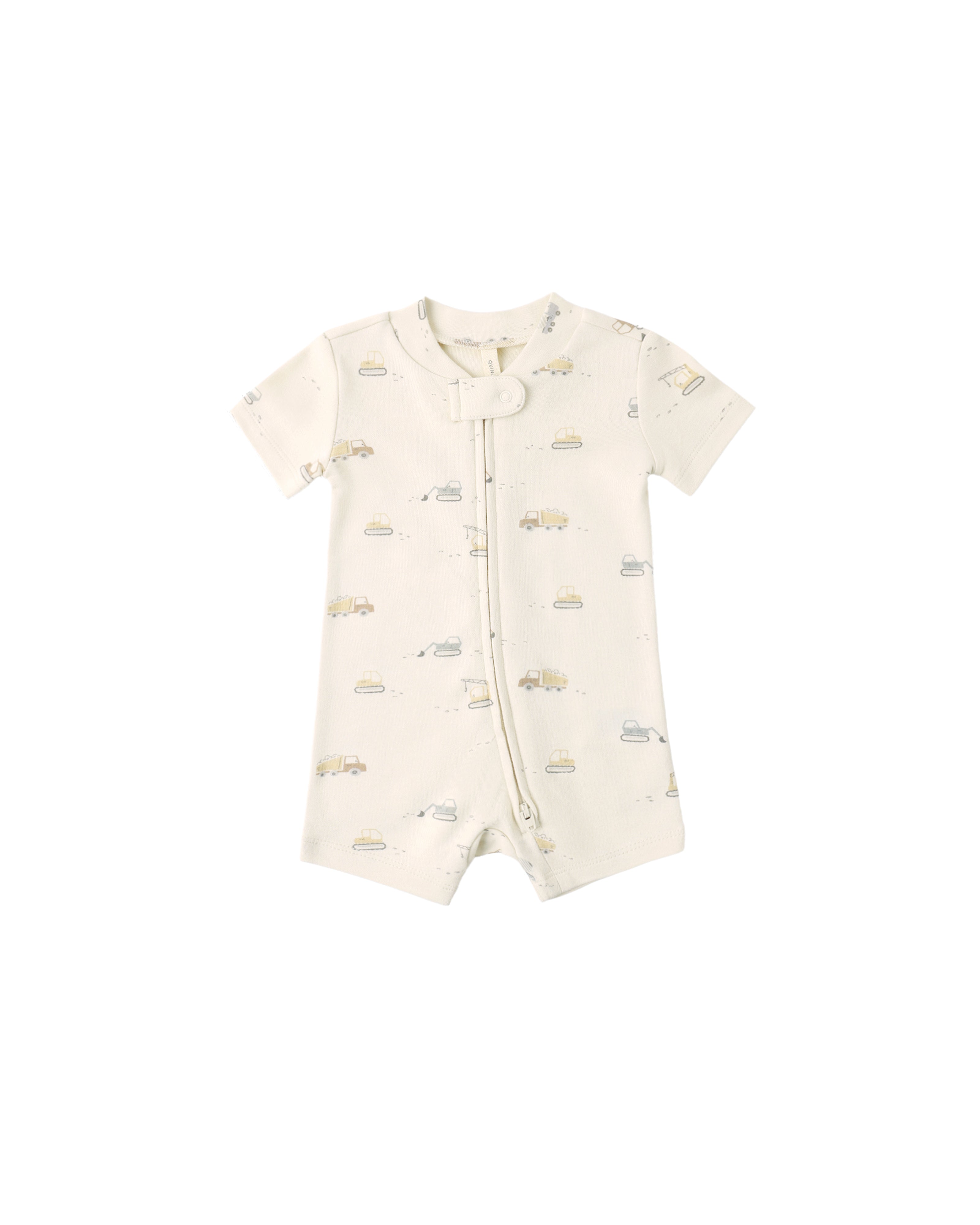 Zip Short Sleeve Sleeper || Construction Trucks