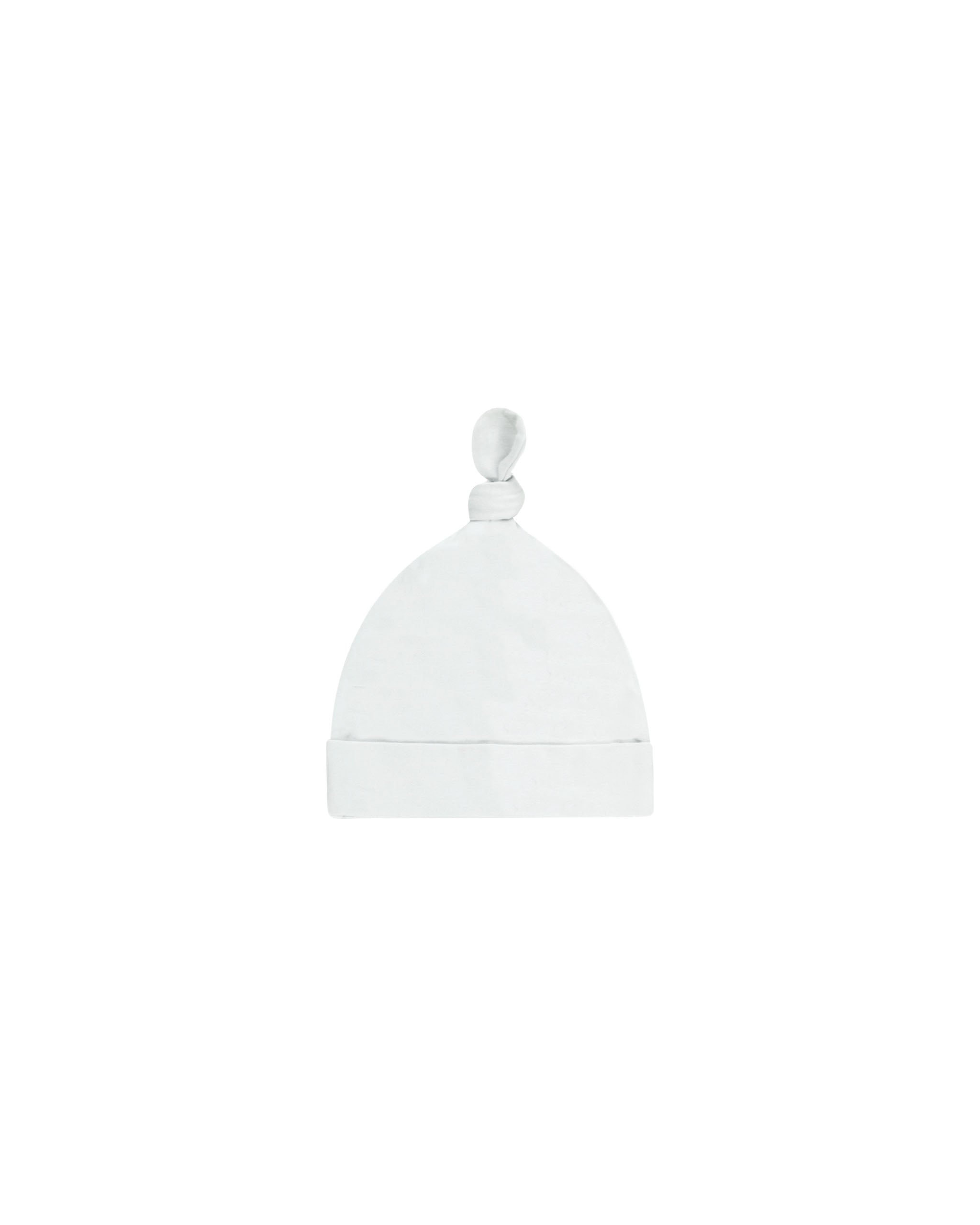 Knotted Baby Hat || Fog