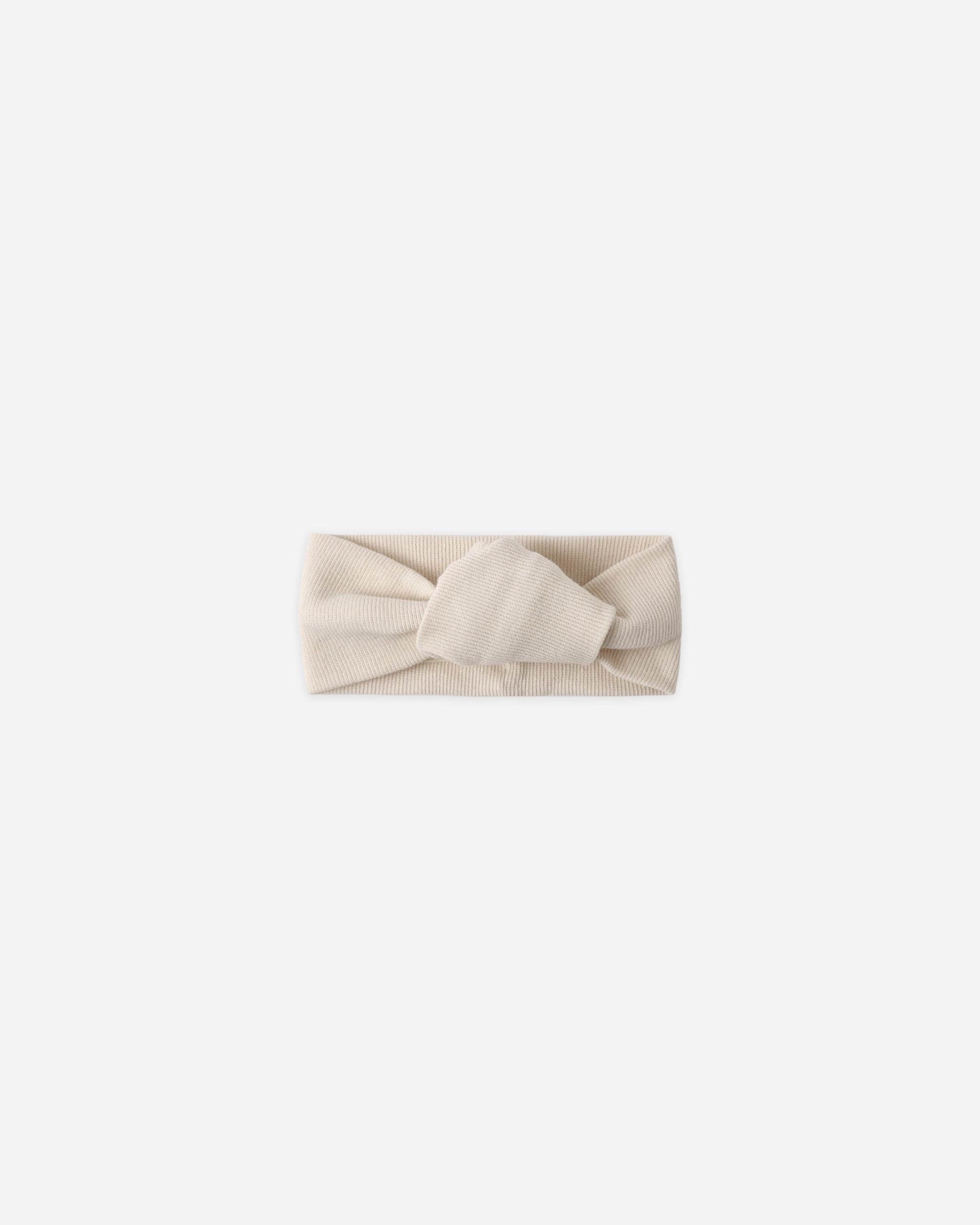 Knotted Headband || Ecru