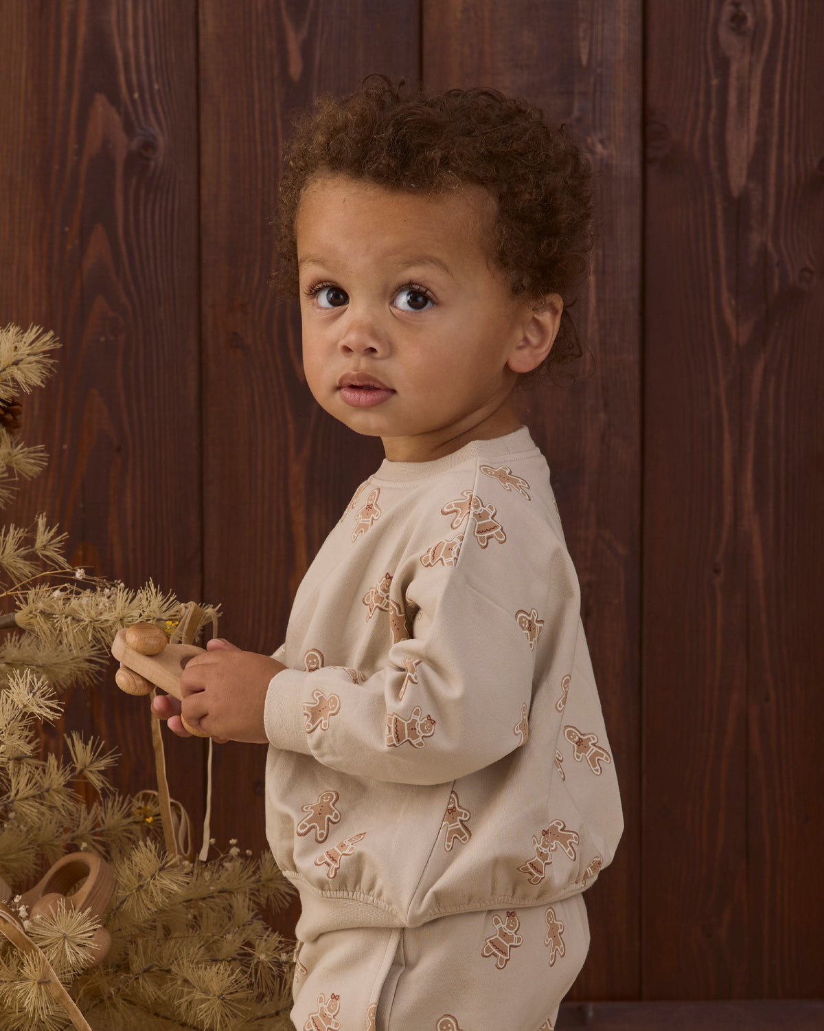 Relaxed Sweatshirt & Sweatpant - Gingerbread