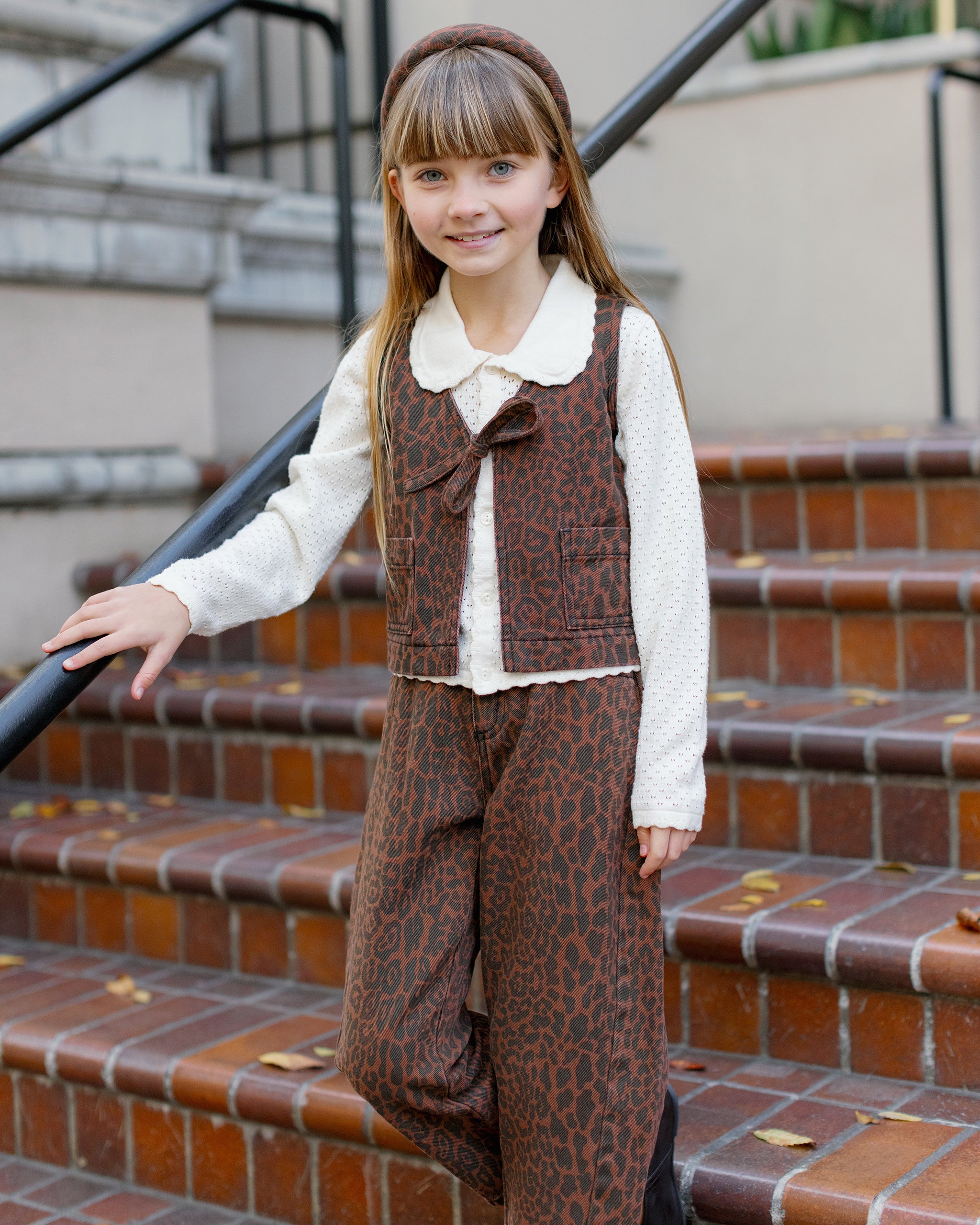 Utility Vest || Leopard