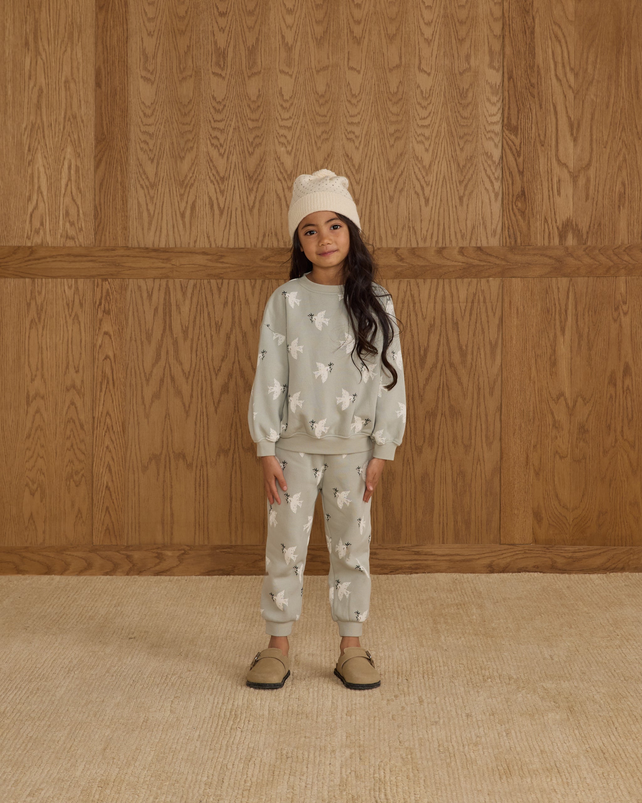 Jogger Sweatpant || Doves - Pistachio