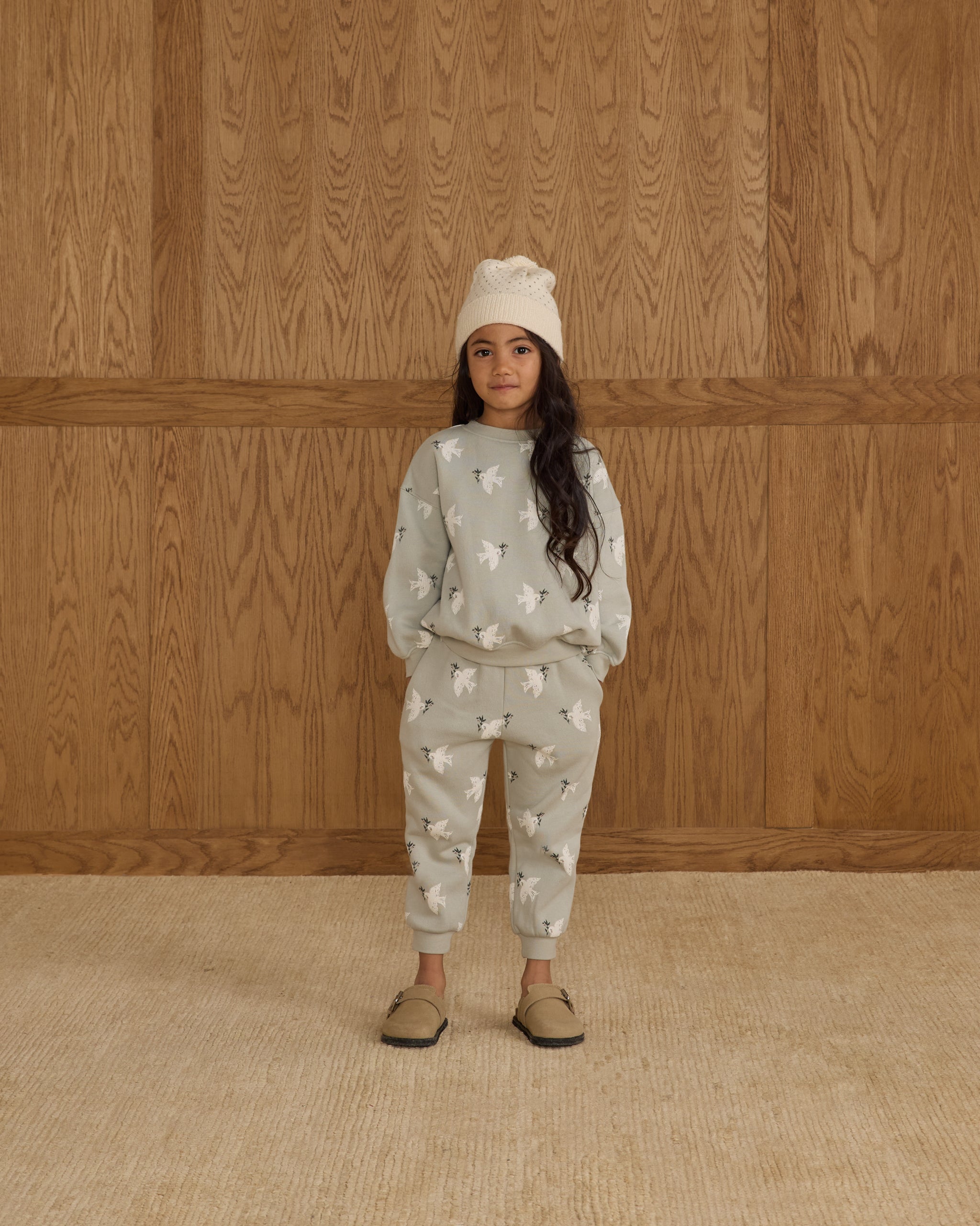 Jogger Sweatpant || Doves - Pistachio
