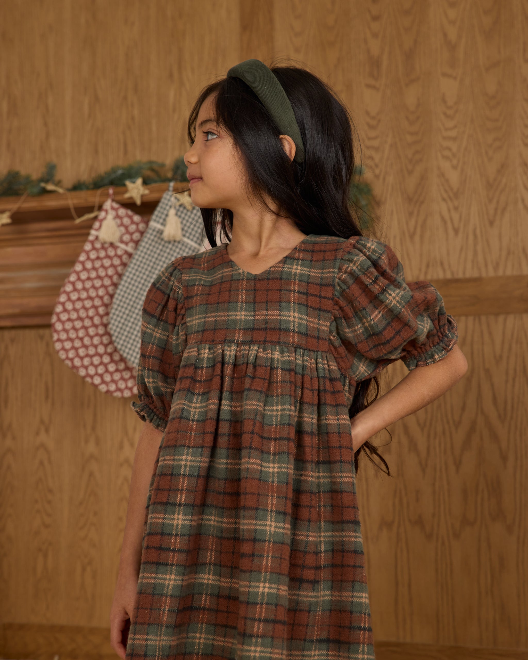 Jolene Dress || Holiday Plaid