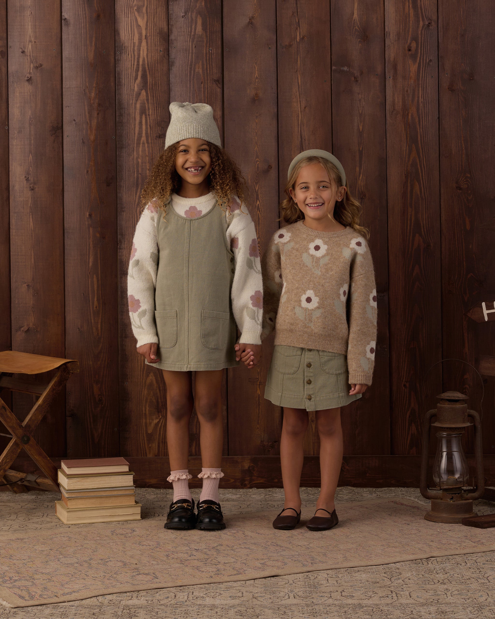 Aspen Sweater - Ivory Flower