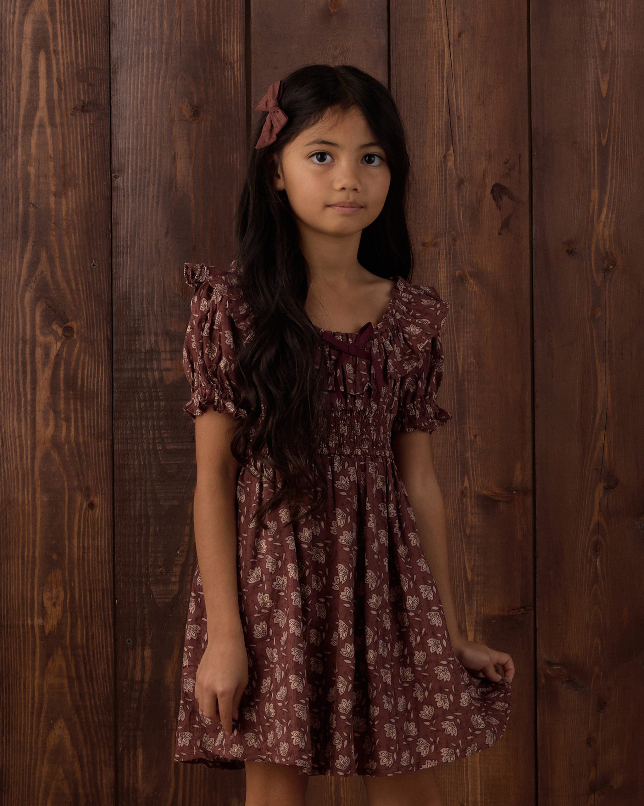 Bows Set of 2 - Mulberry