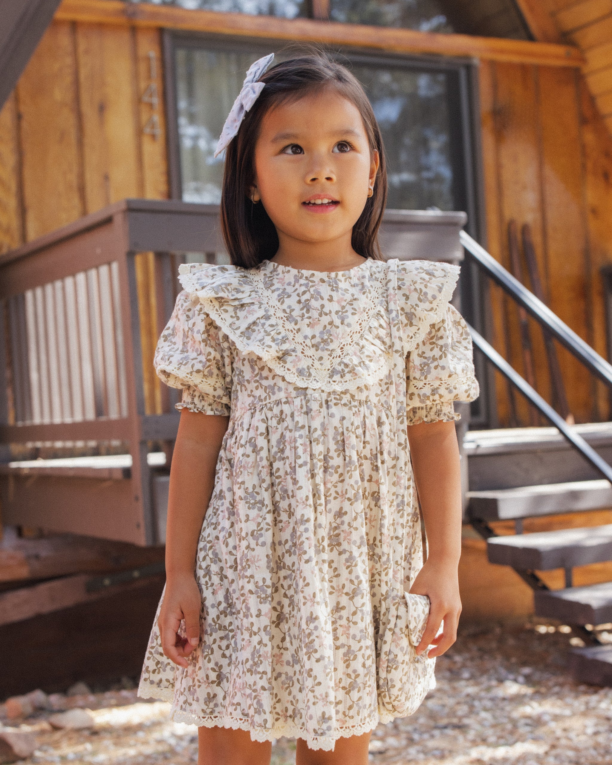 Winnie Dress - Winter Garden Ivory