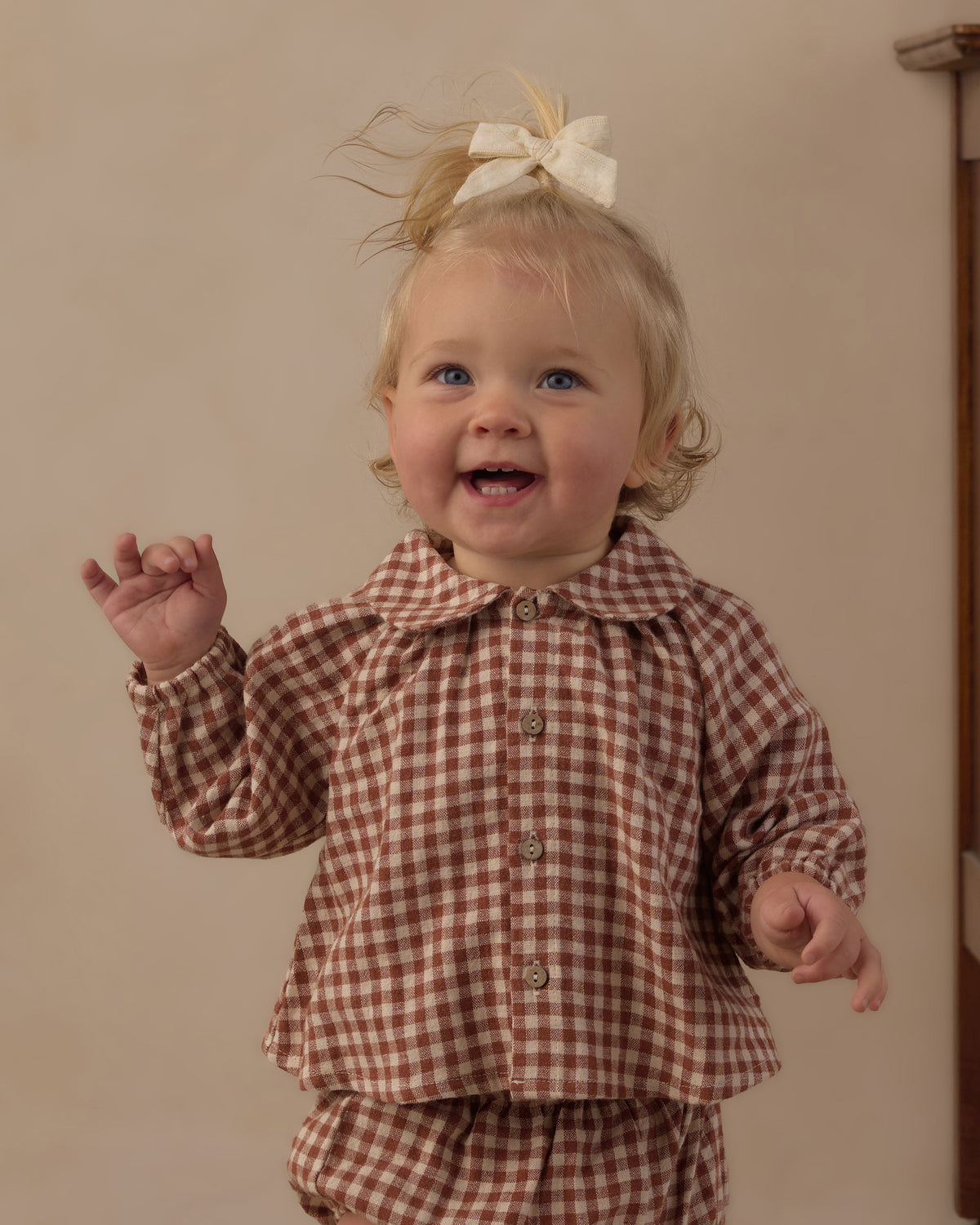 Nellie Set - Brick Check