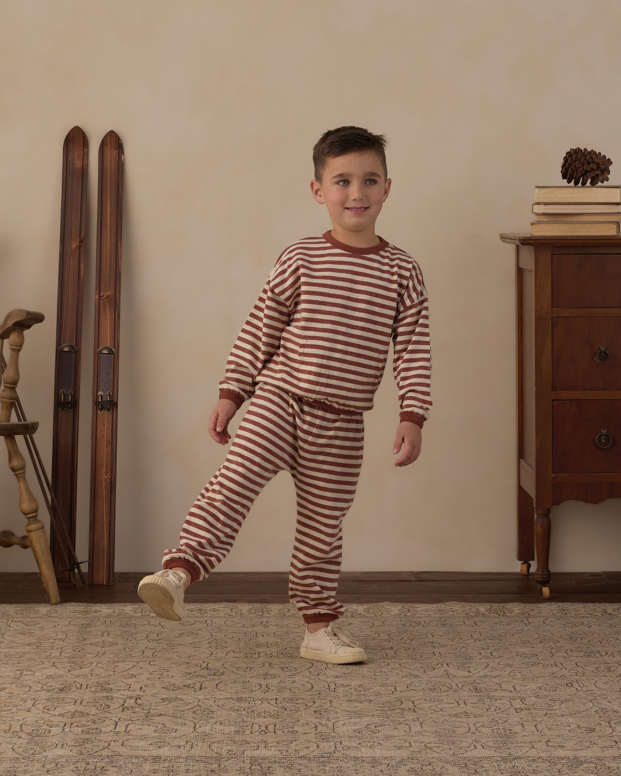 Relaxed Set - Brick Stripe