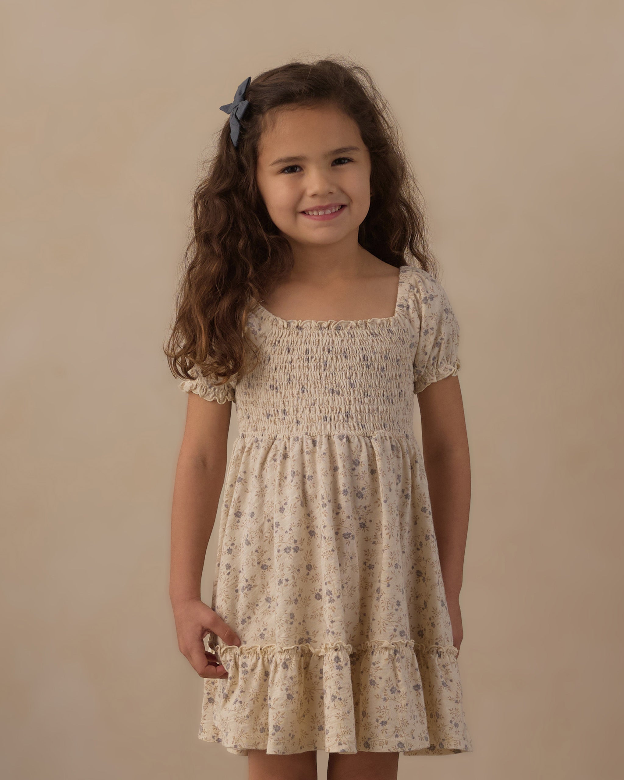 Sage Jersey Dress Meadow - Natural