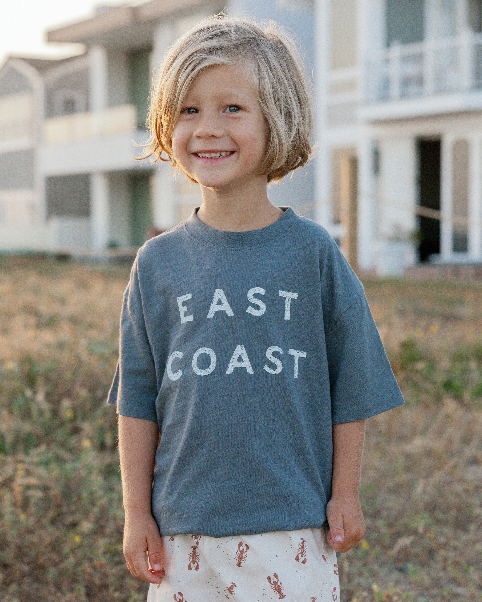 Relaxed Tee East Coast - Ocean