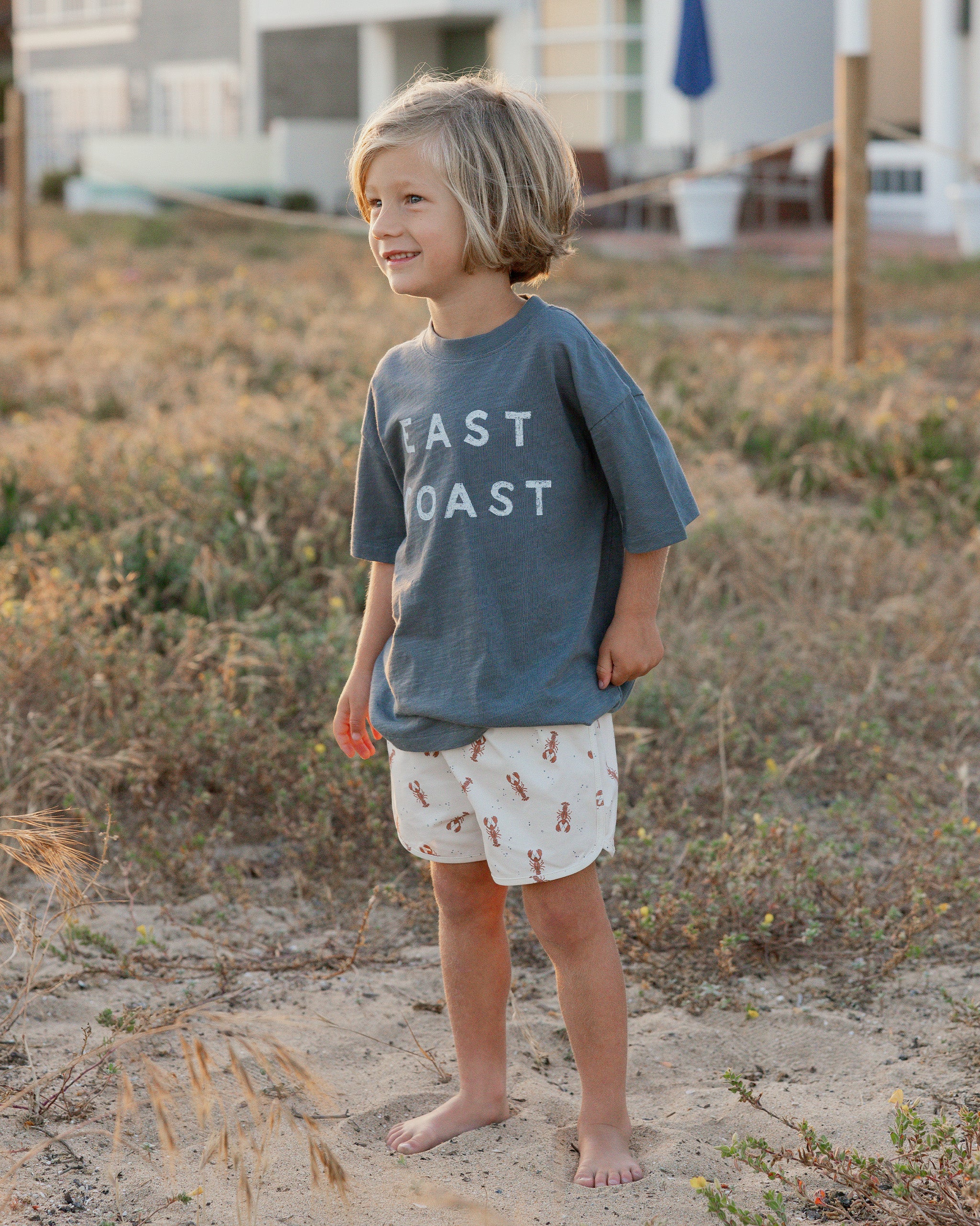 Relaxed Tee East Coast - Ocean