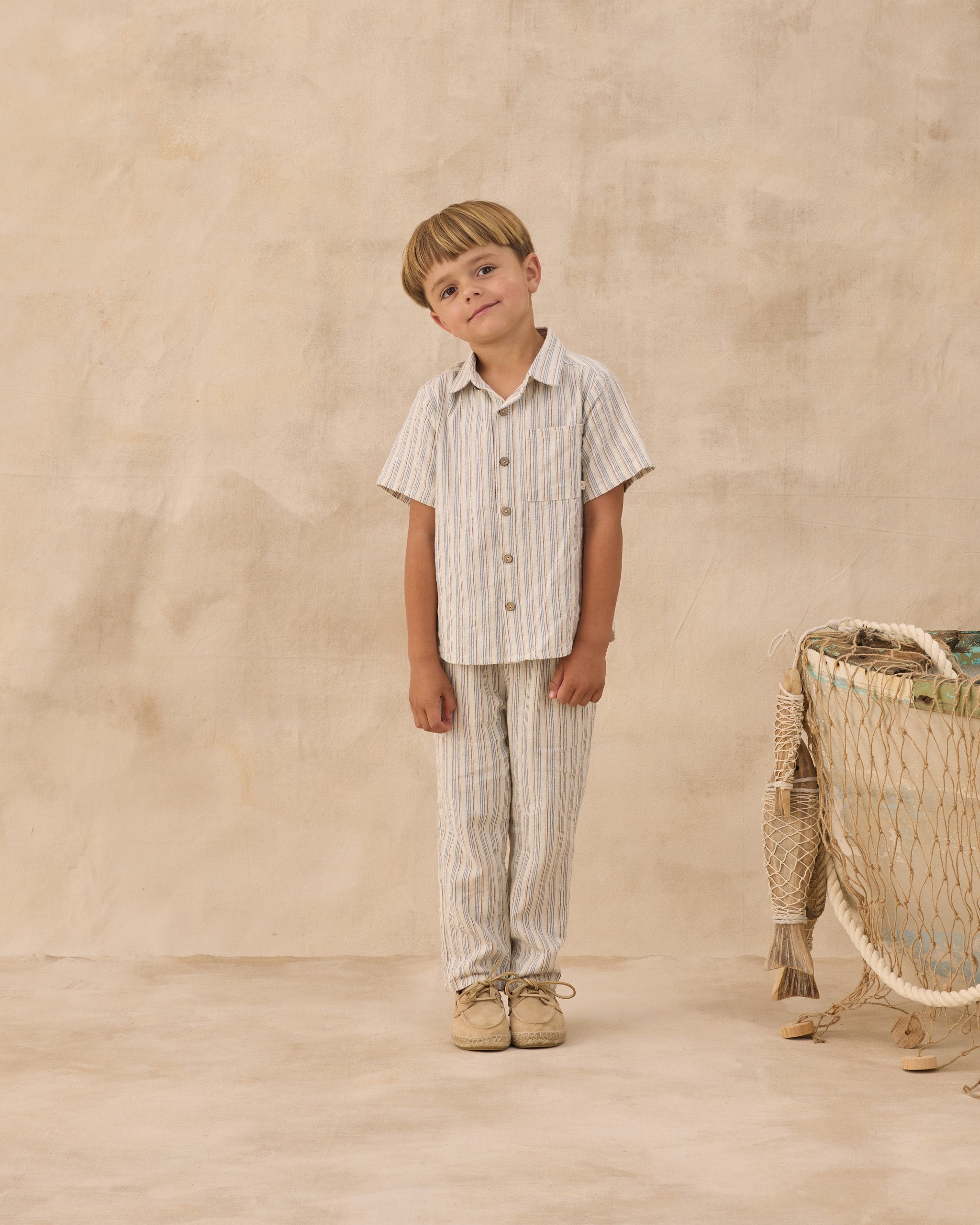 Ethan Trouser || Nautical Stripe