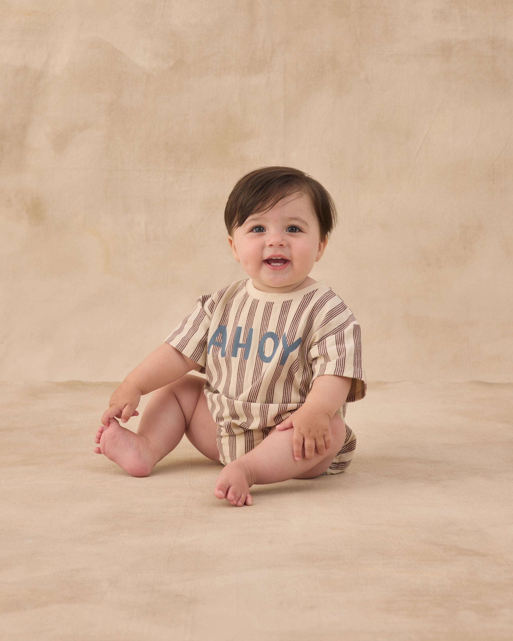 Relaxed Bubble Romper || Ahoy
