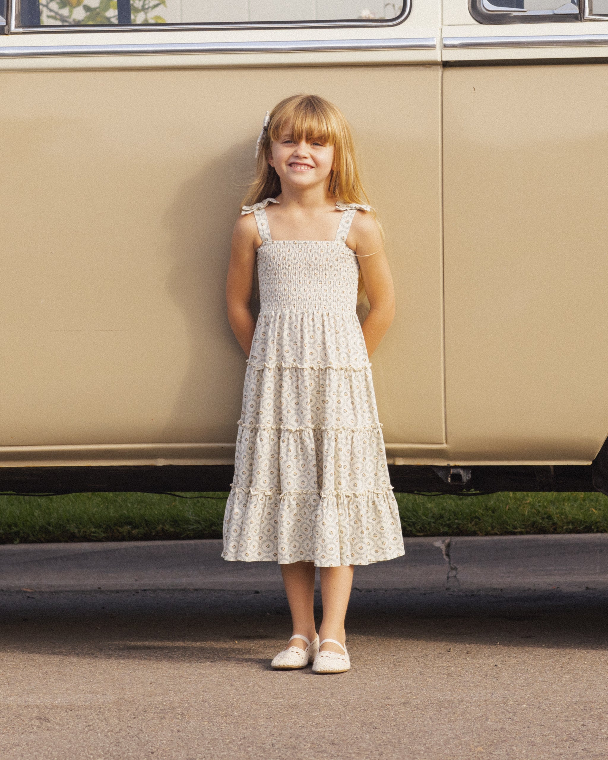 Taylor Dress || Green Fleur