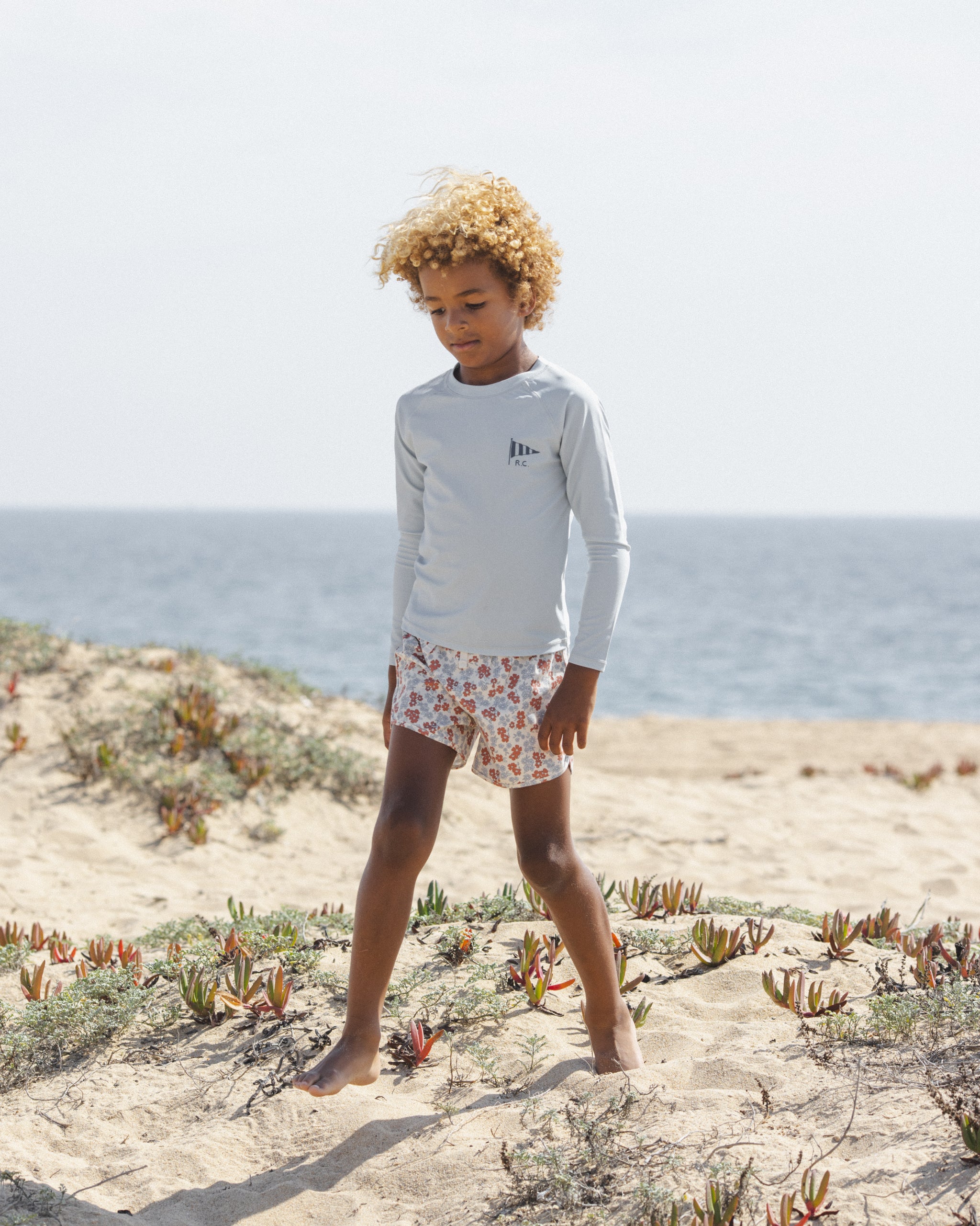 Long Sleeve Rashguard || Light Blue