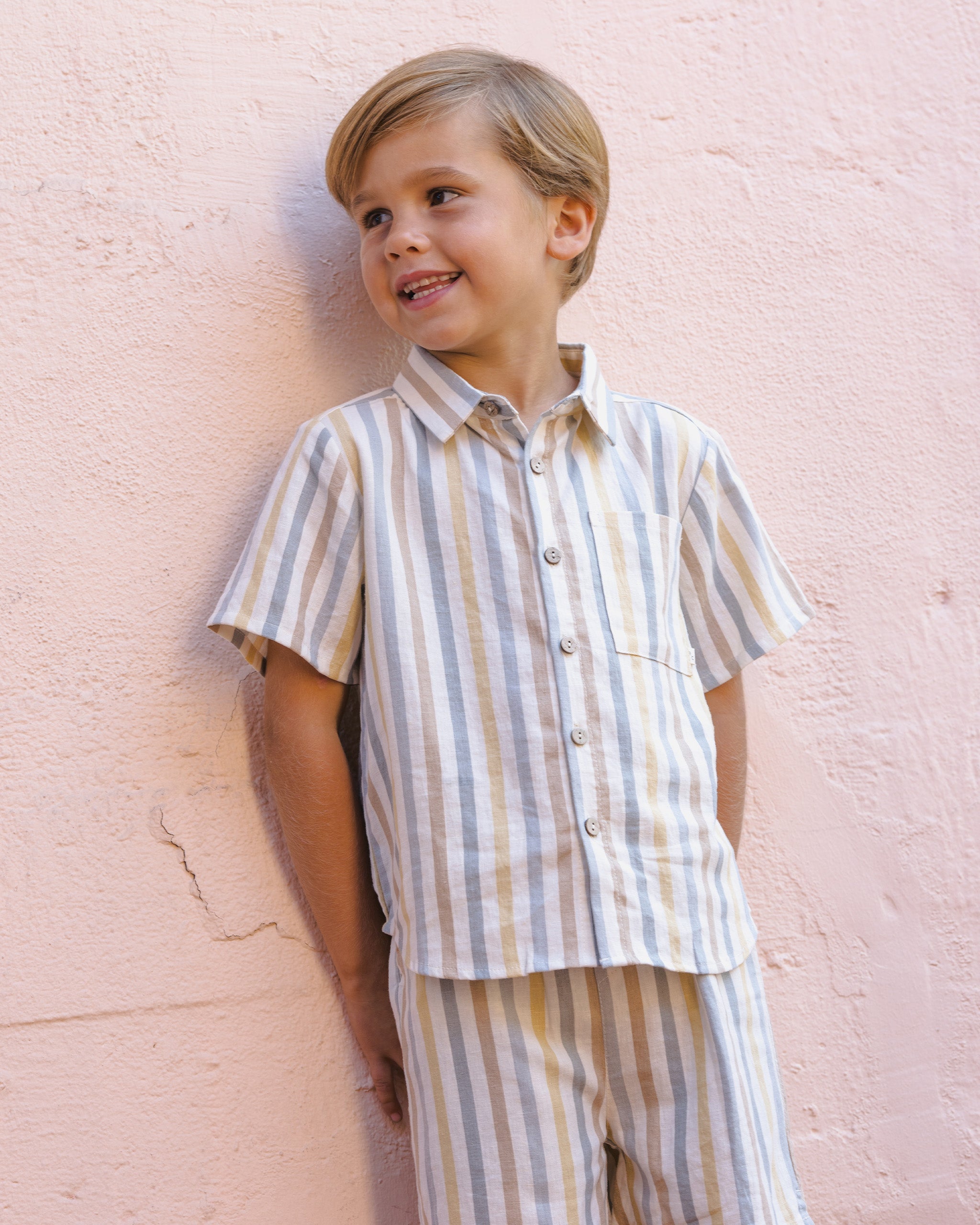 Perry Short || Valencia Stripe