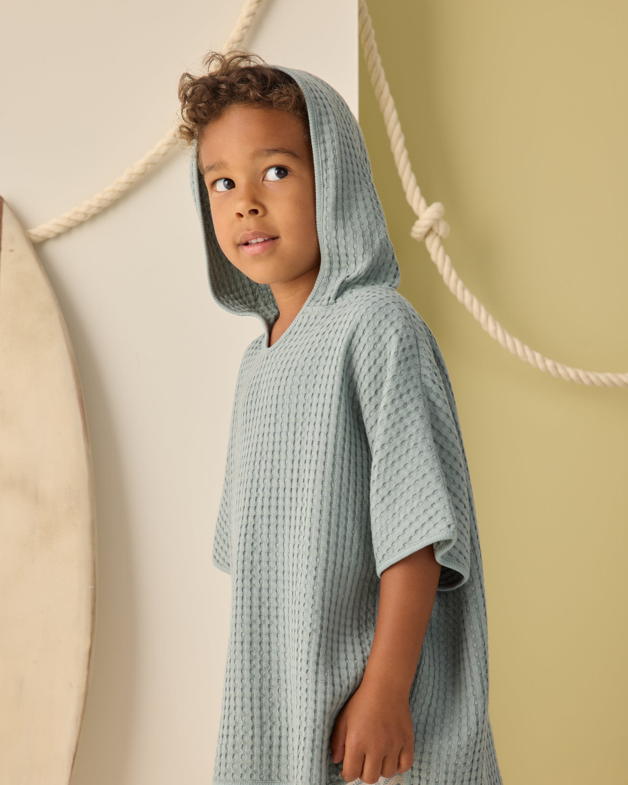Beach Poncho || Sea Green