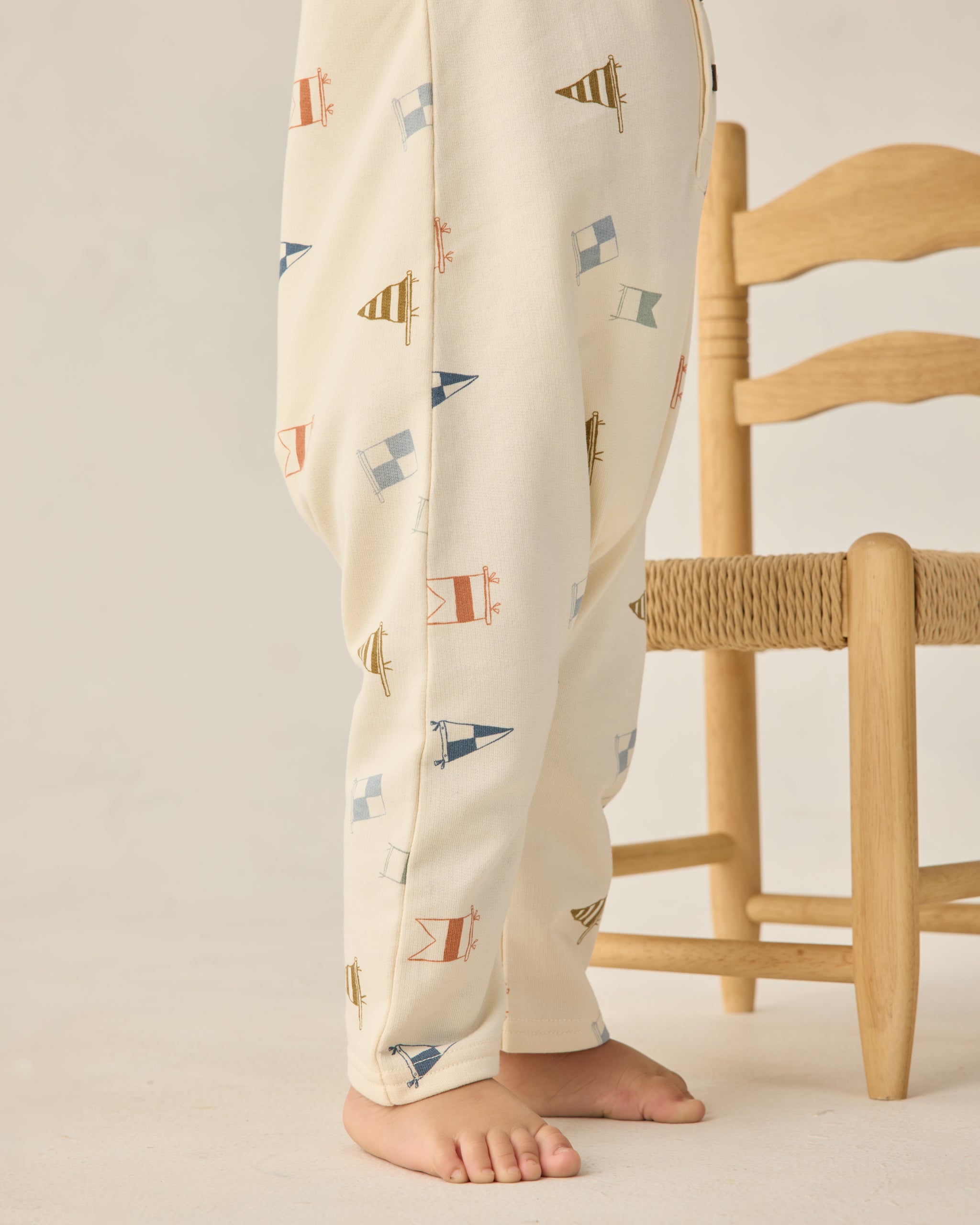 Terry Jumpsuit || Flags