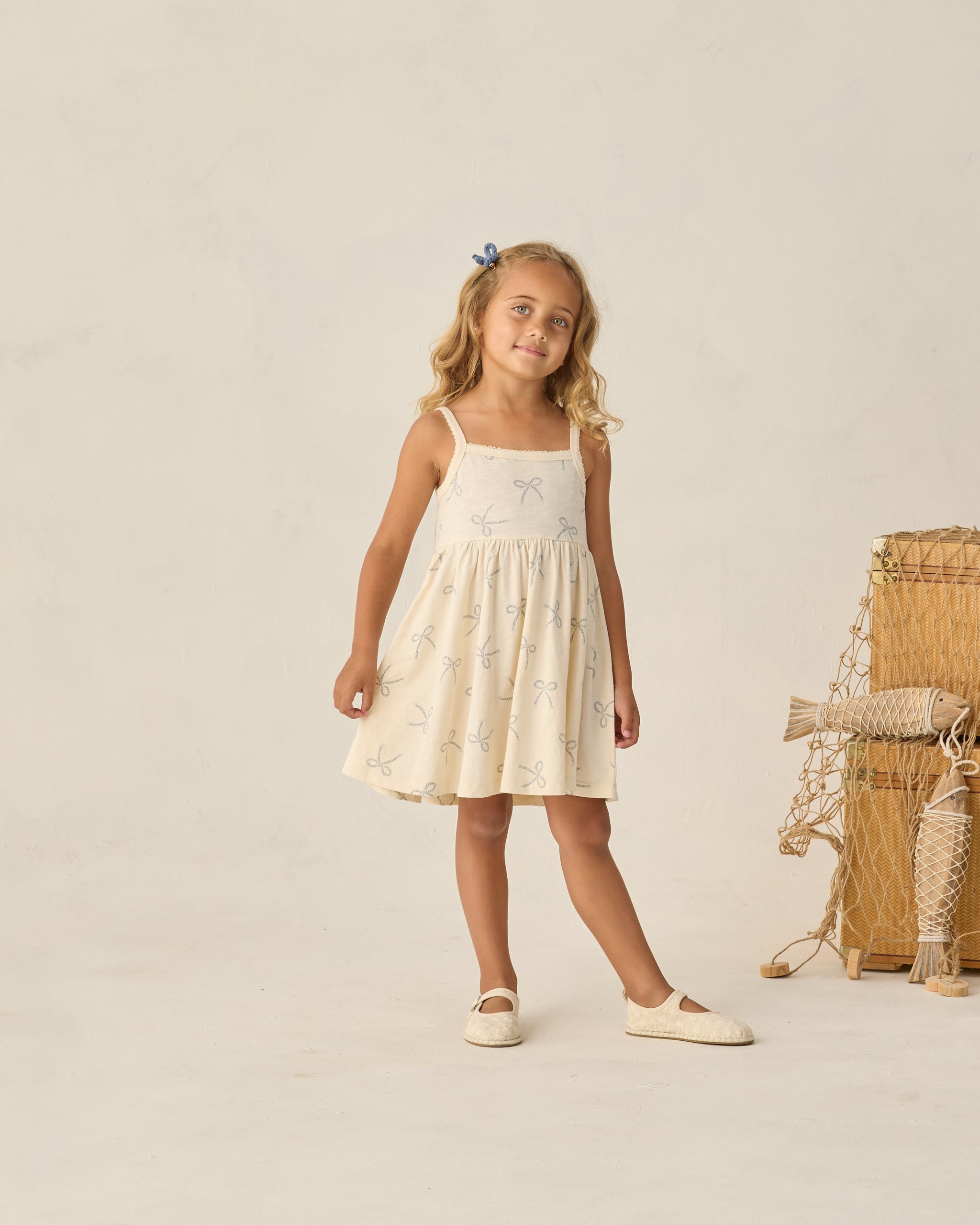 Lea Dress || Sailor Bows