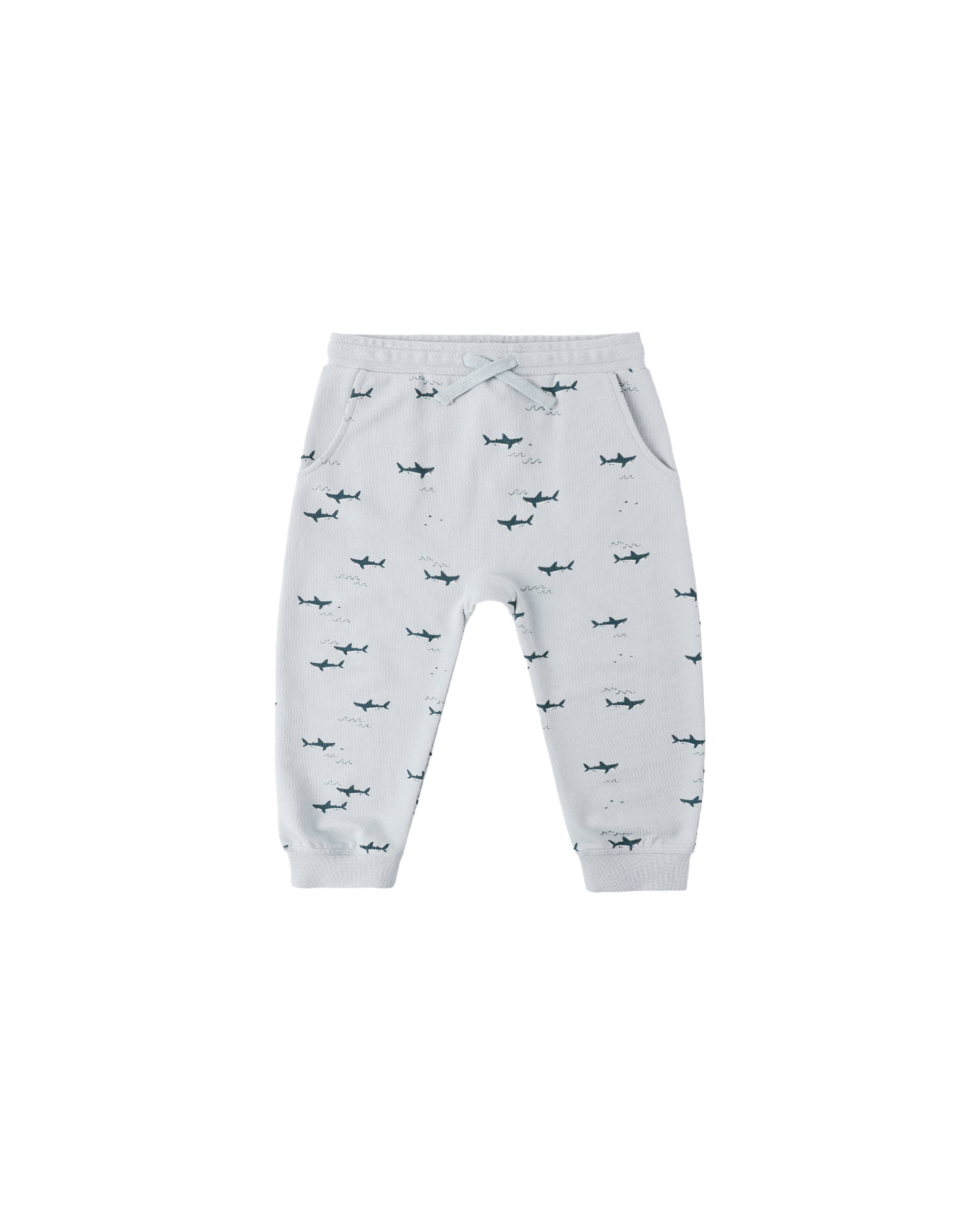 Sweatshirt and Sweatpant Set || Sharks - Light Blue