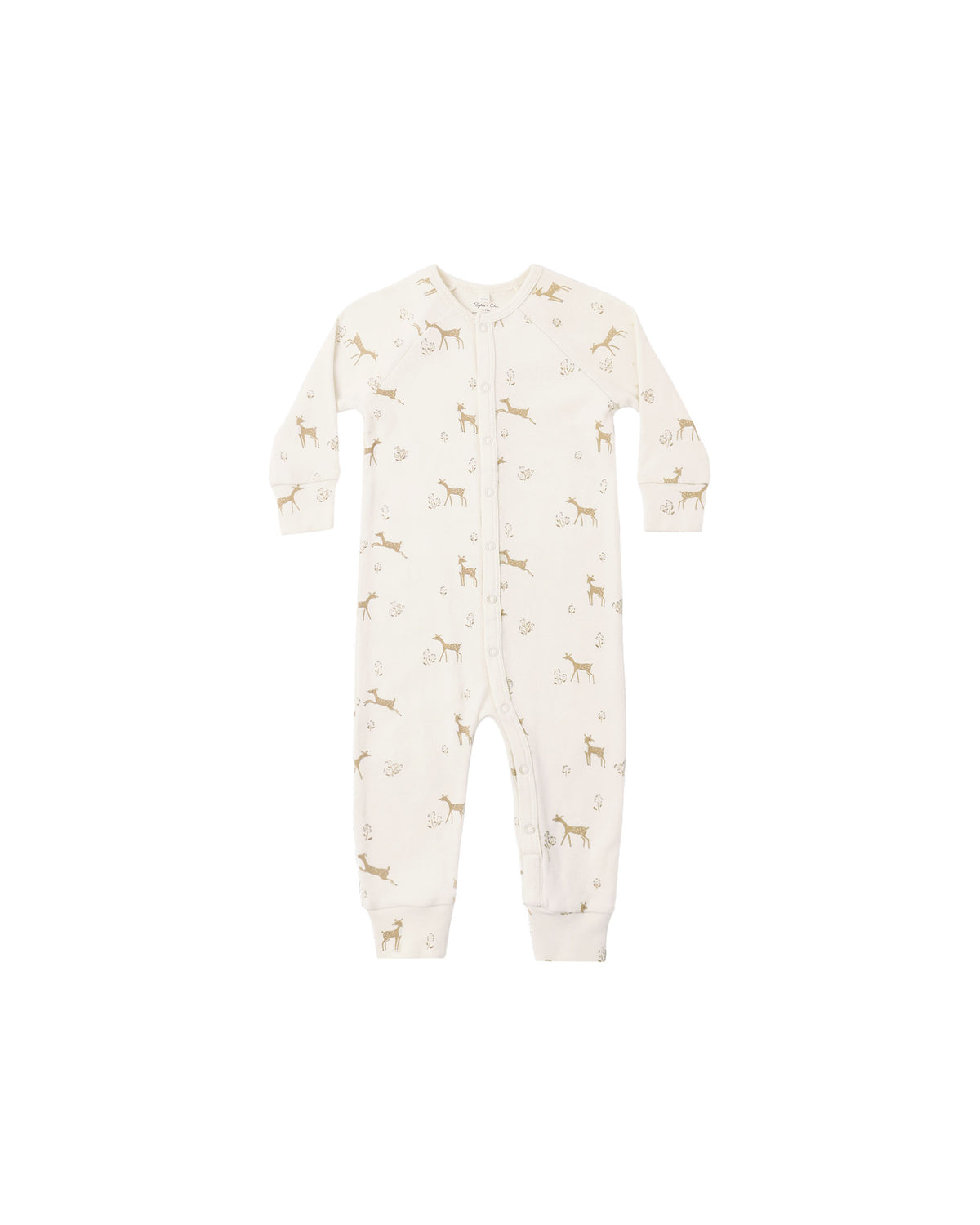 Organic Pajama - Long John Fawns Natural