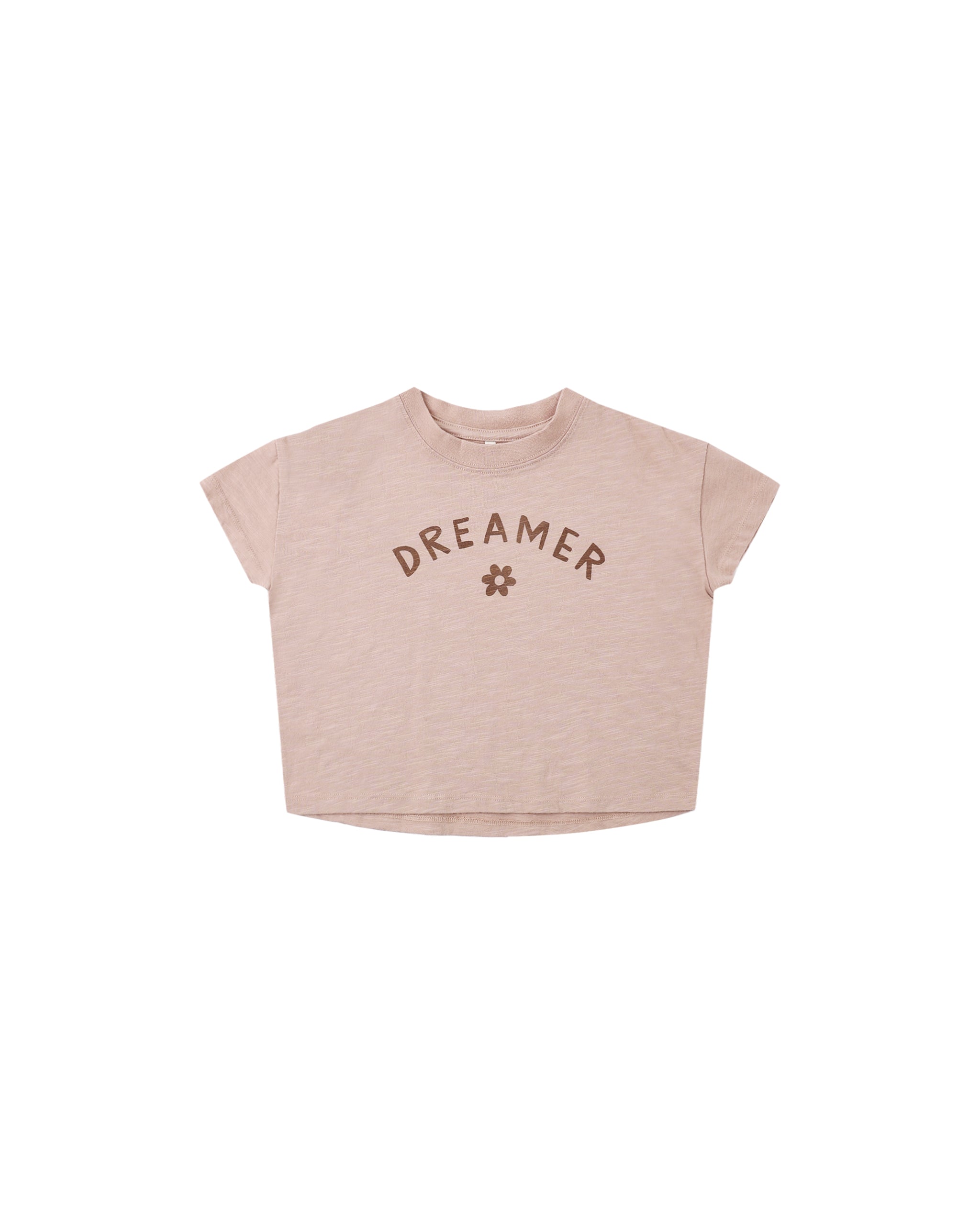 Boxy Tee Dreamer - Rosewood