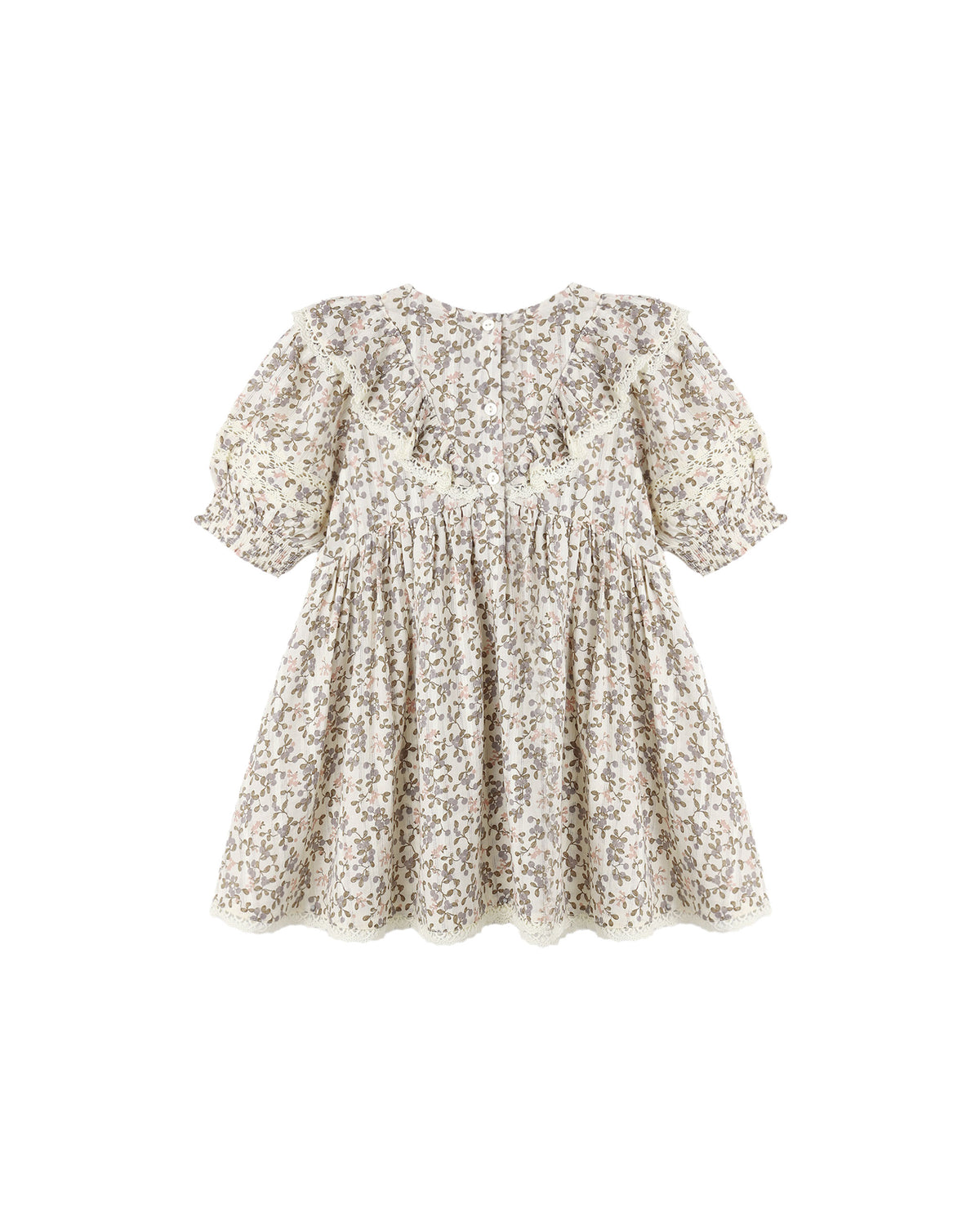 Winnie Dress - Winter Garden Ivory
