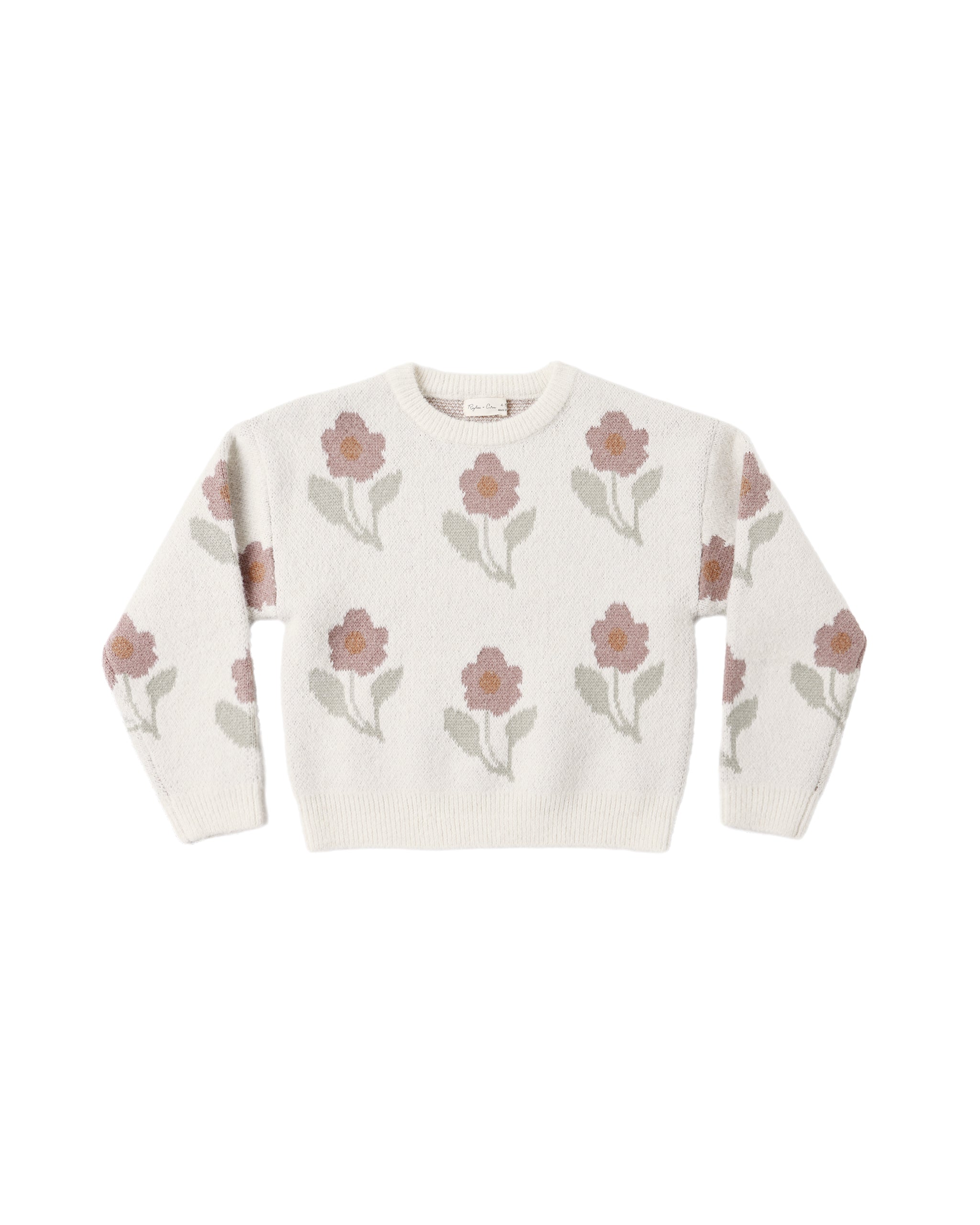 Aspen Sweater - Ivory Flower