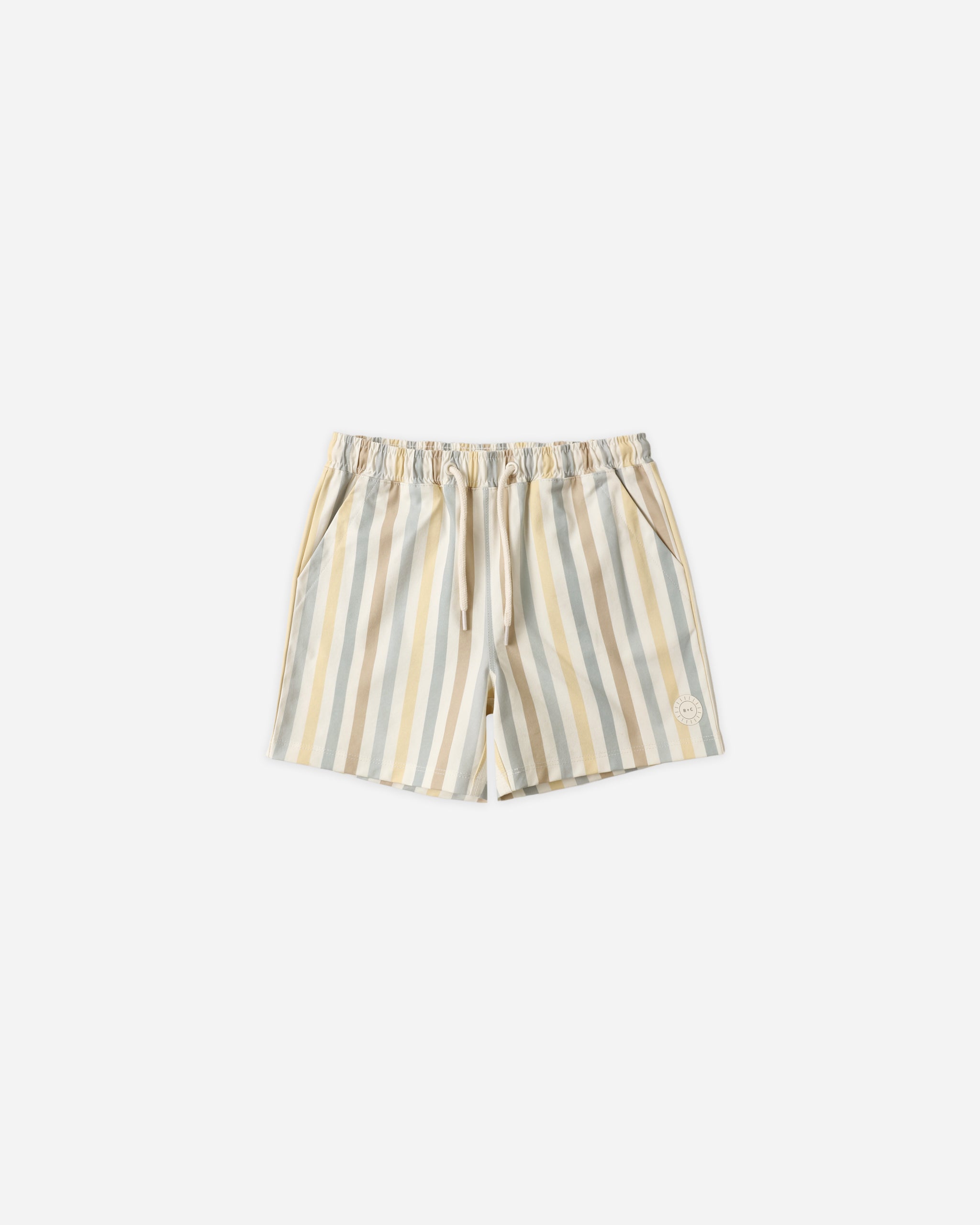 Boardshort Valencia Stripe - Natural