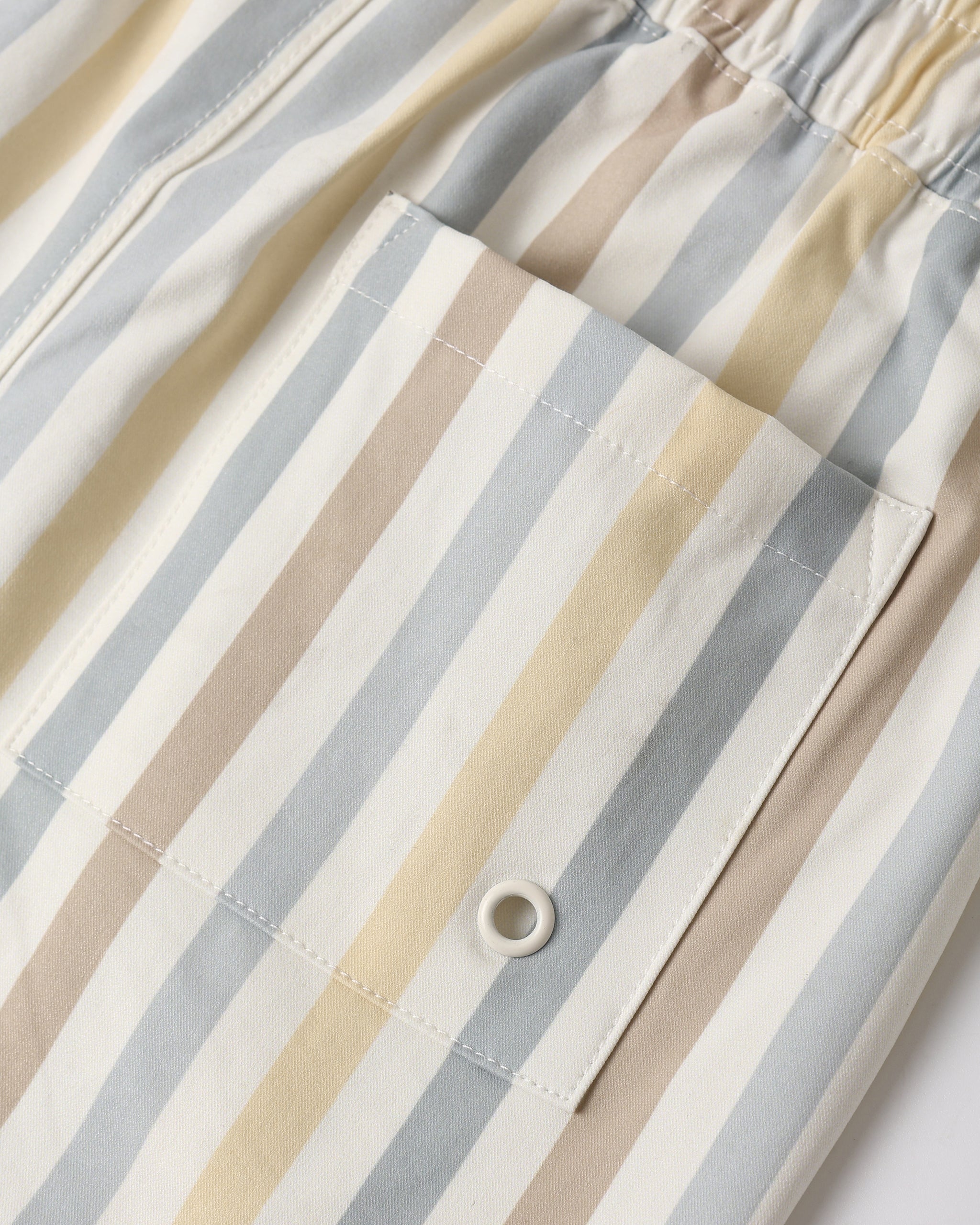Boardshort Valencia Stripe - Natural