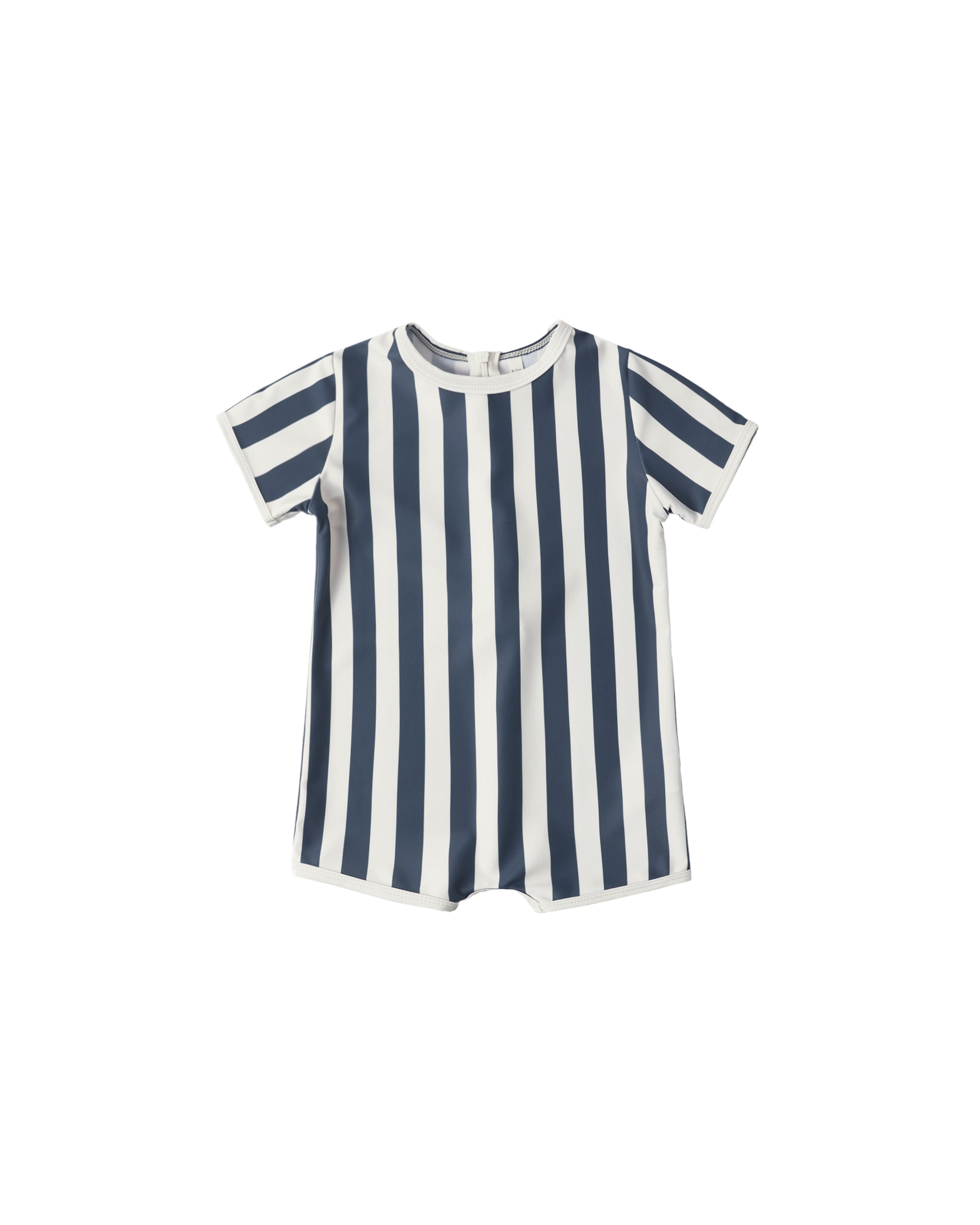 Shorty One-Piece || Navy Stripe