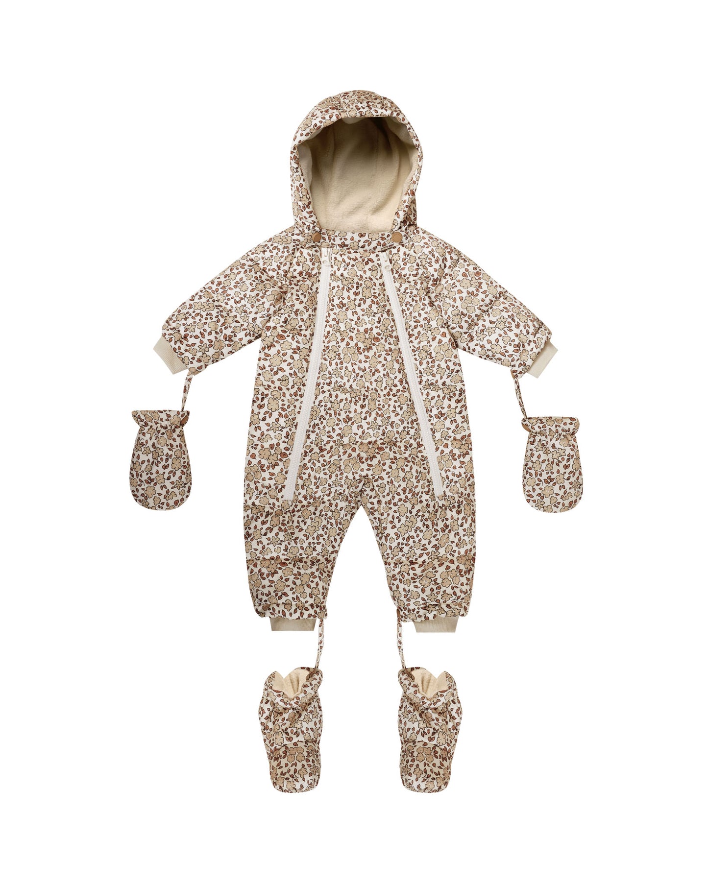 SNOW PUFFER SUIT || HARVEST FLORAL