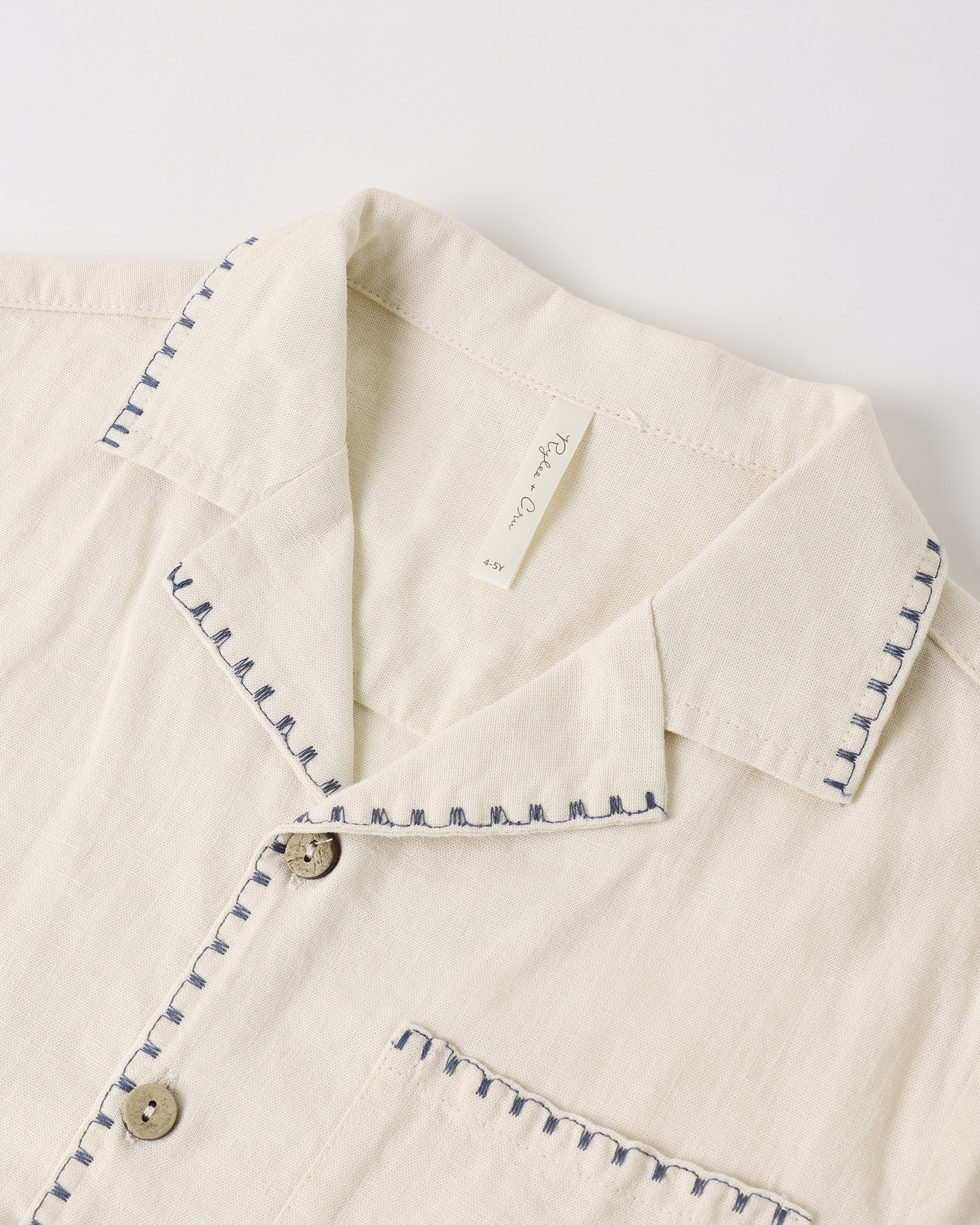 Lapel Collar Shirt || Sailor