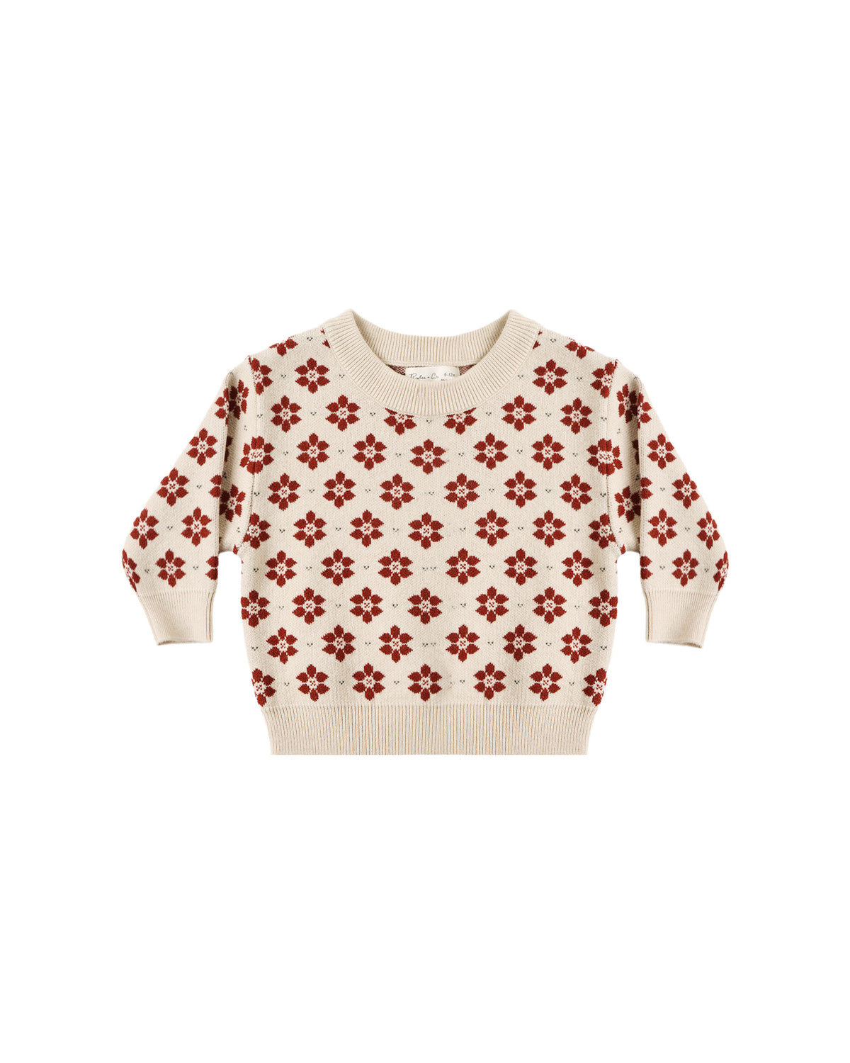 Shiloh Sweater - Poinsettia Antique