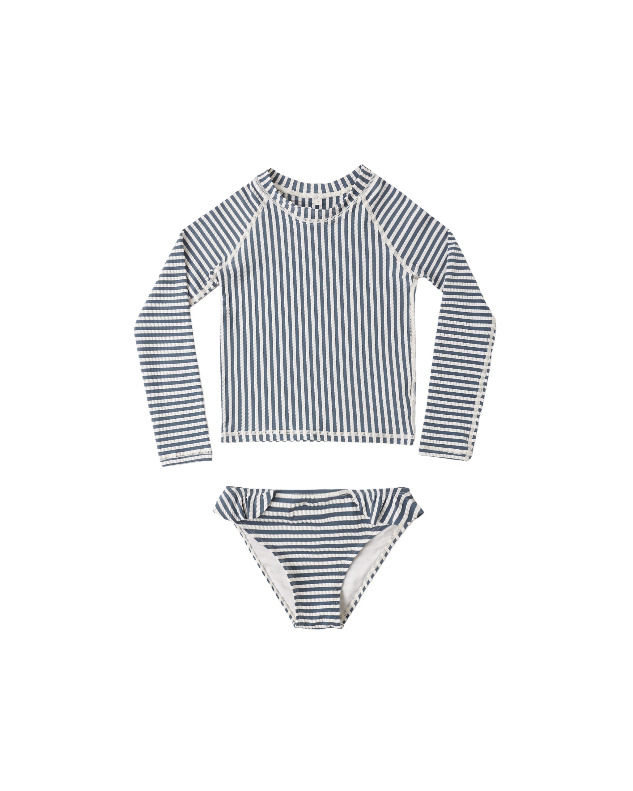 Maryn Rashguard Set || Navy Stripe