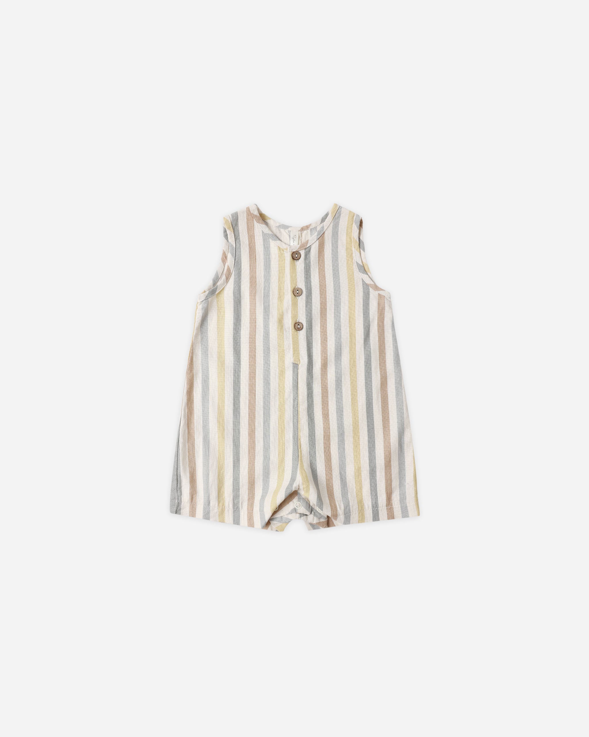 Mavrick Romper - Valencia Stripe