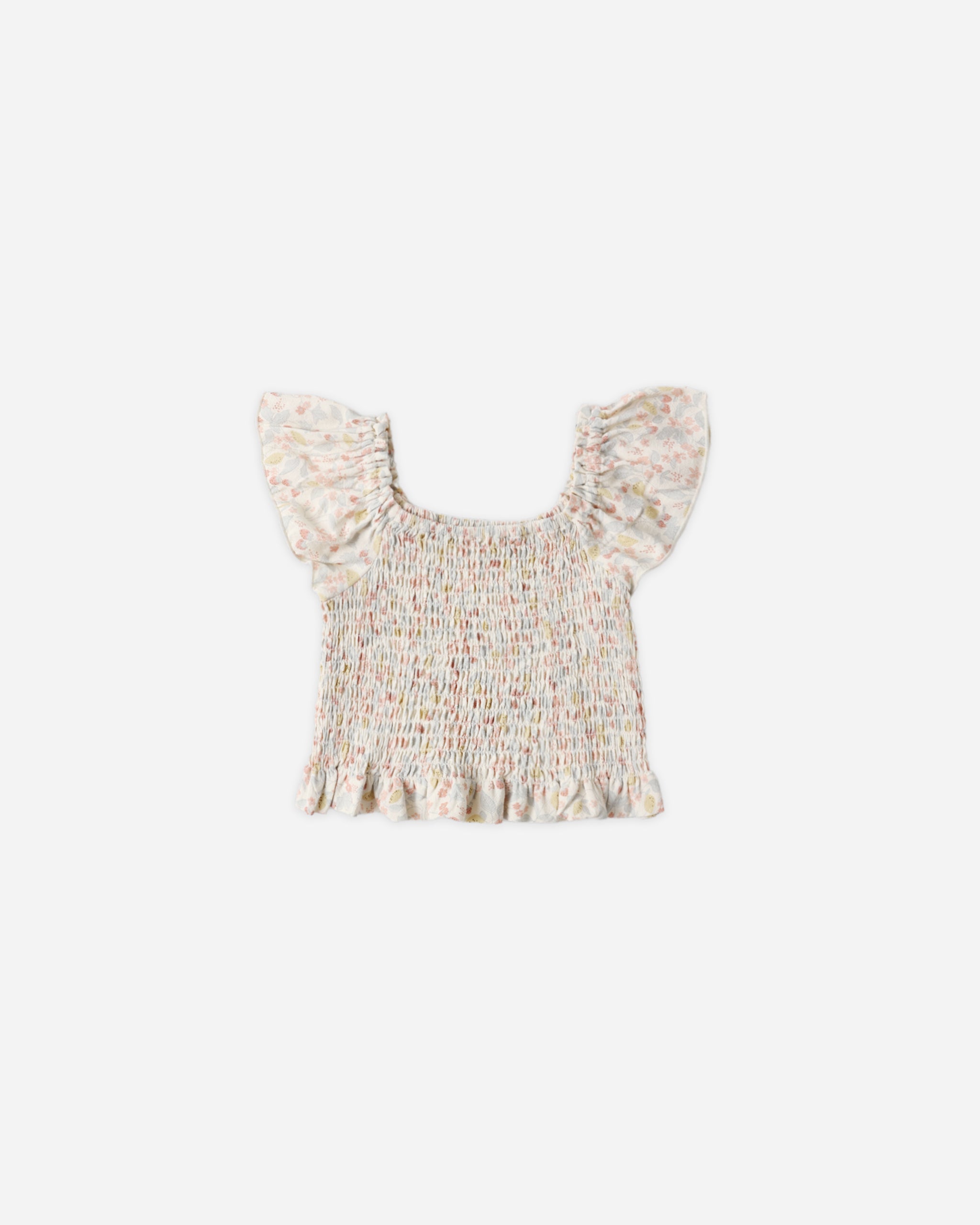 Zayla Top Summer Garden - Ivory