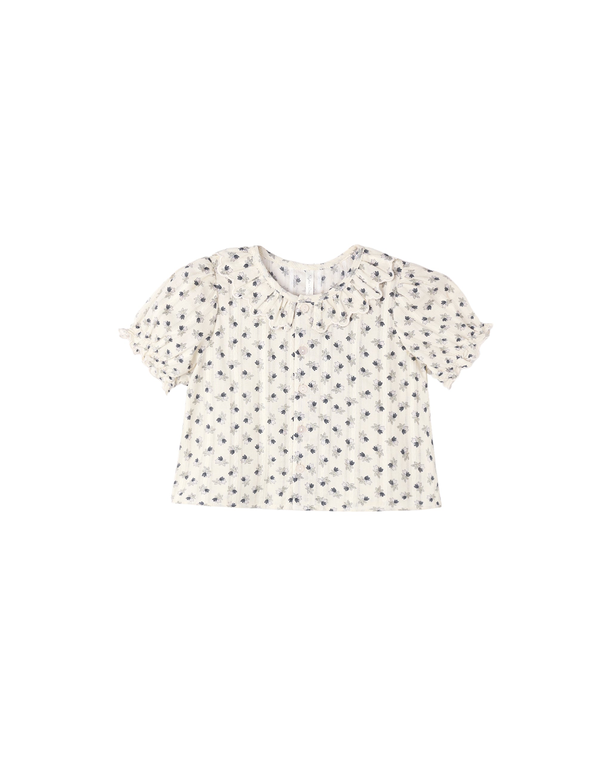 Liv Blouse Vintage Fleur - Natural