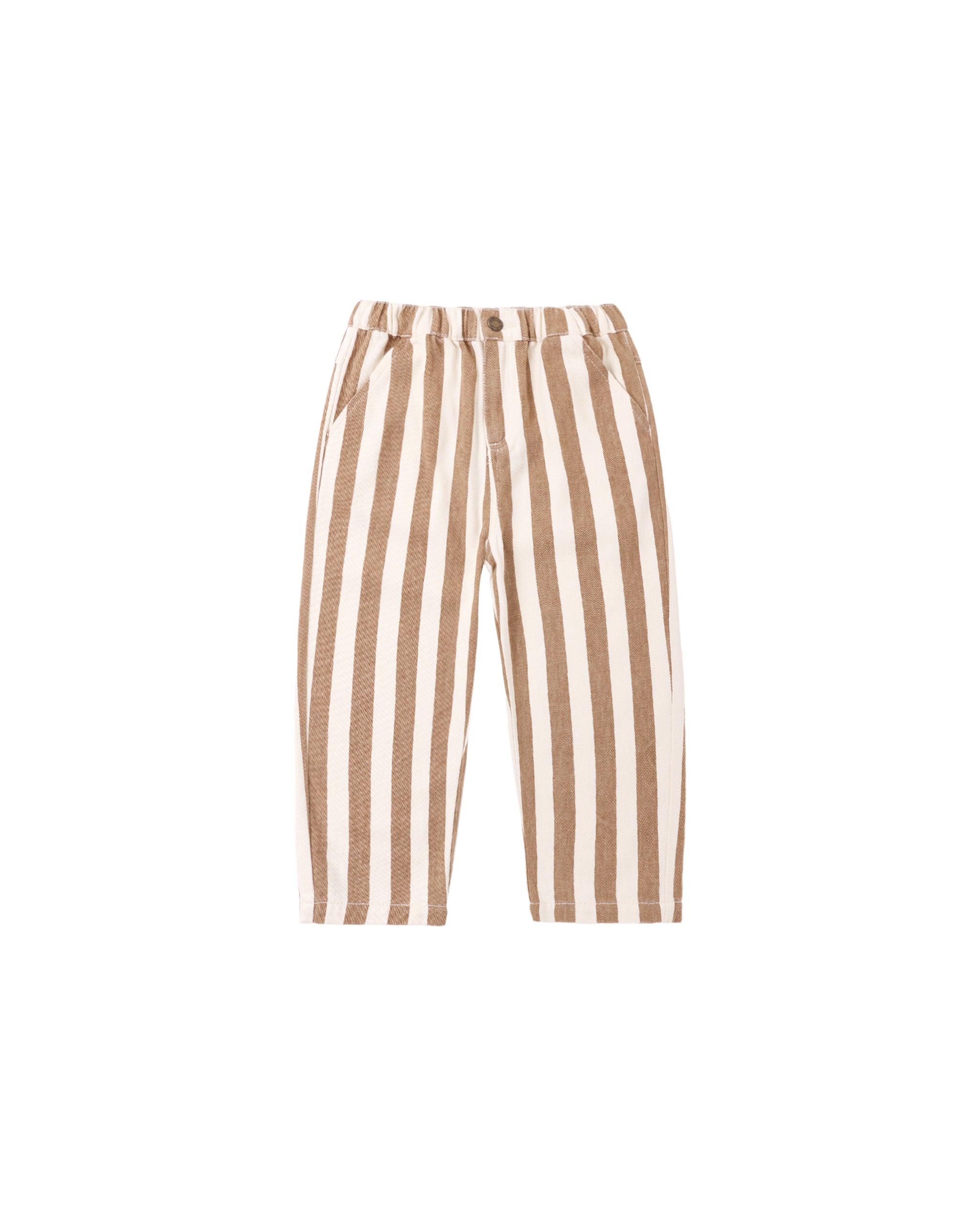 Baggy Pant Fawn Pinstripe - Natural