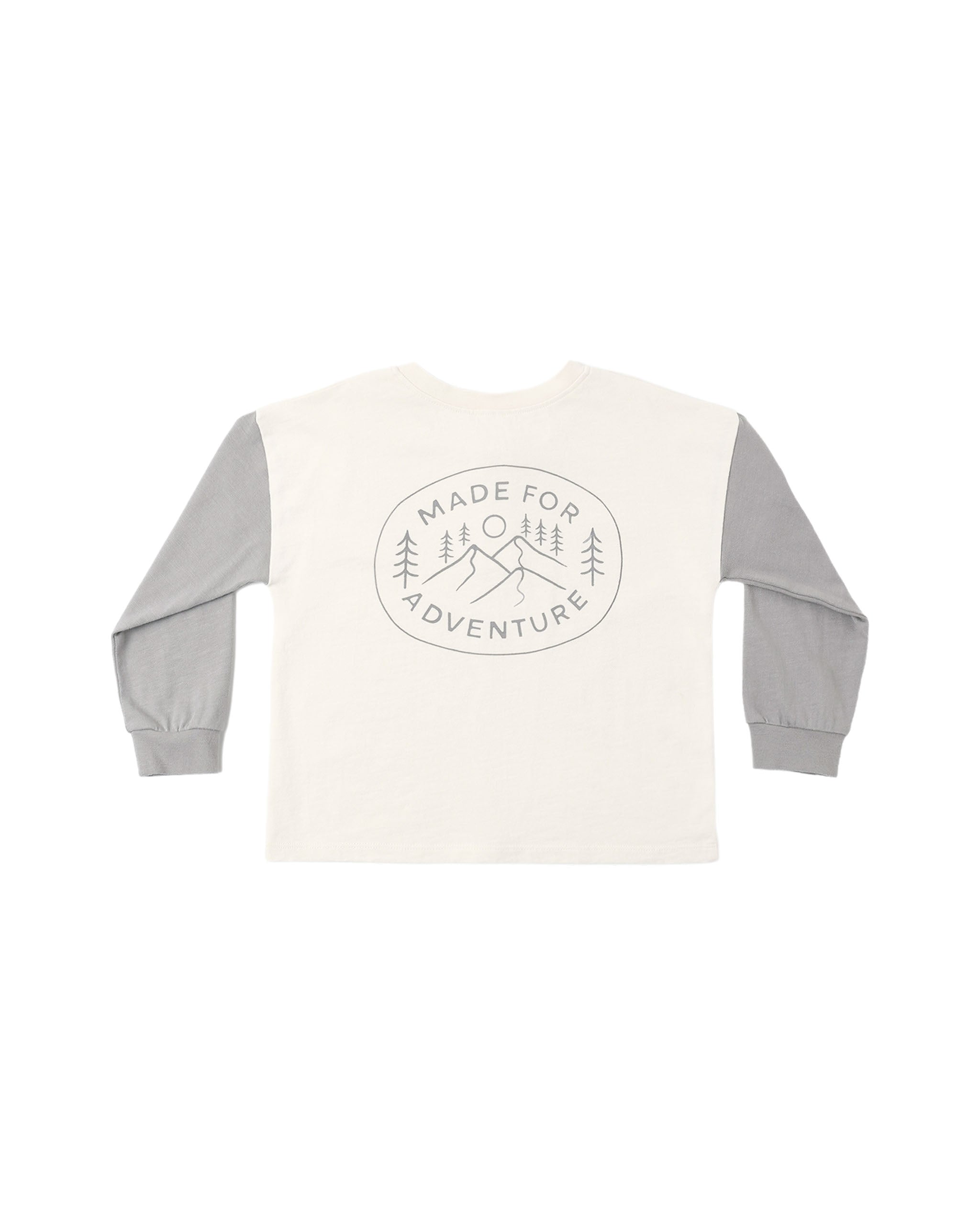 Relaxed Long Sleeve Henley - Made for Adventure Ivory
